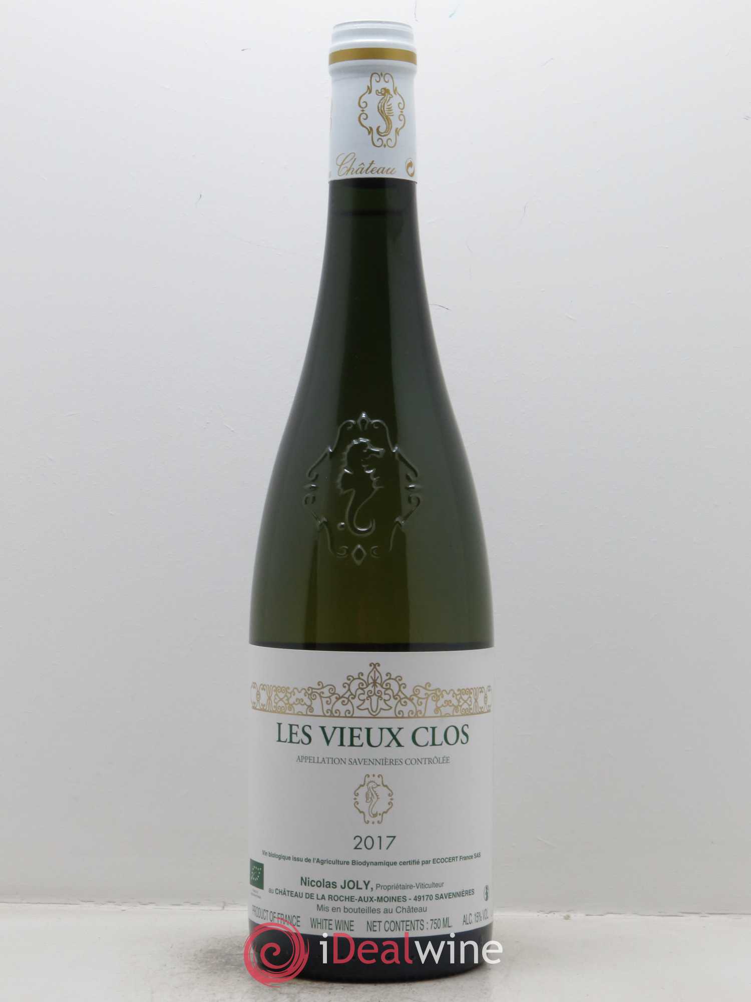 Savennières Les Vieux Clos Vignobles de la Coulée de Serrant - Nicolas Joly 2017 - Lot de 1 bouteille - 0