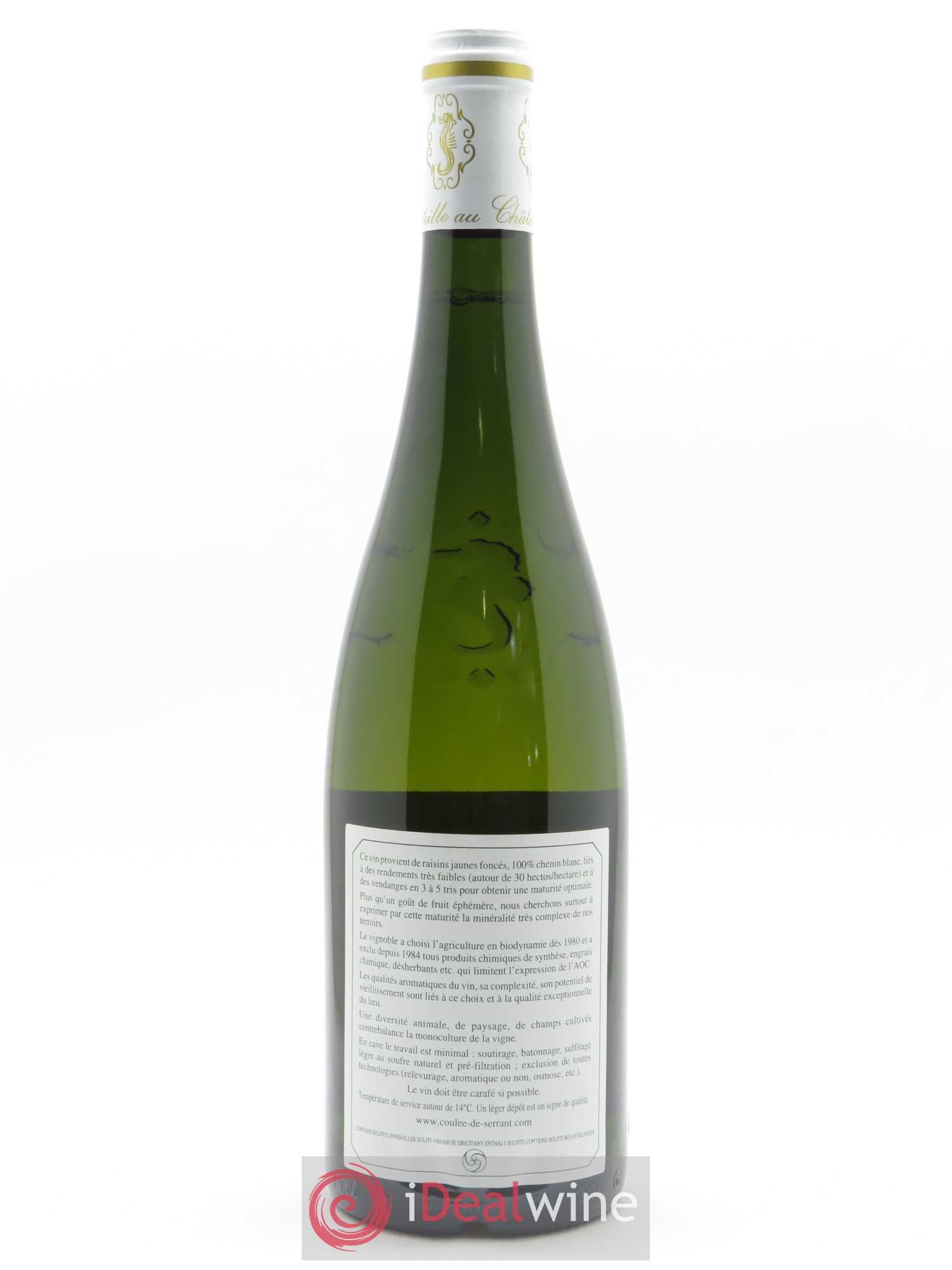Savennières Les Vieux Clos Vignobles de la Coulée de Serrant - Nicolas Joly 2019 - Lot de 1 bouteille - 1