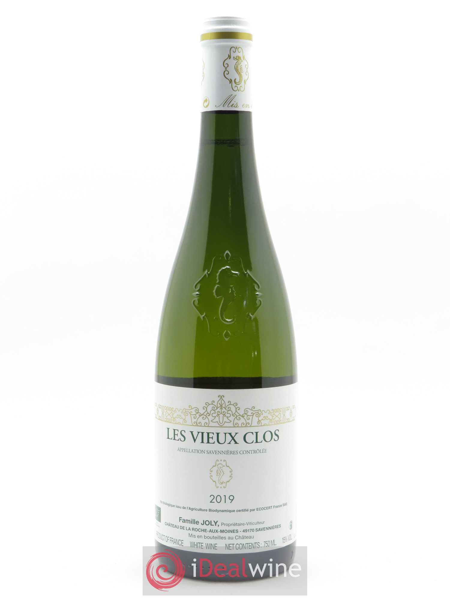 Savennières Les Vieux Clos Vignobles de la Coulée de Serrant - Nicolas Joly 2019 - Lot de 1 bouteille - 0