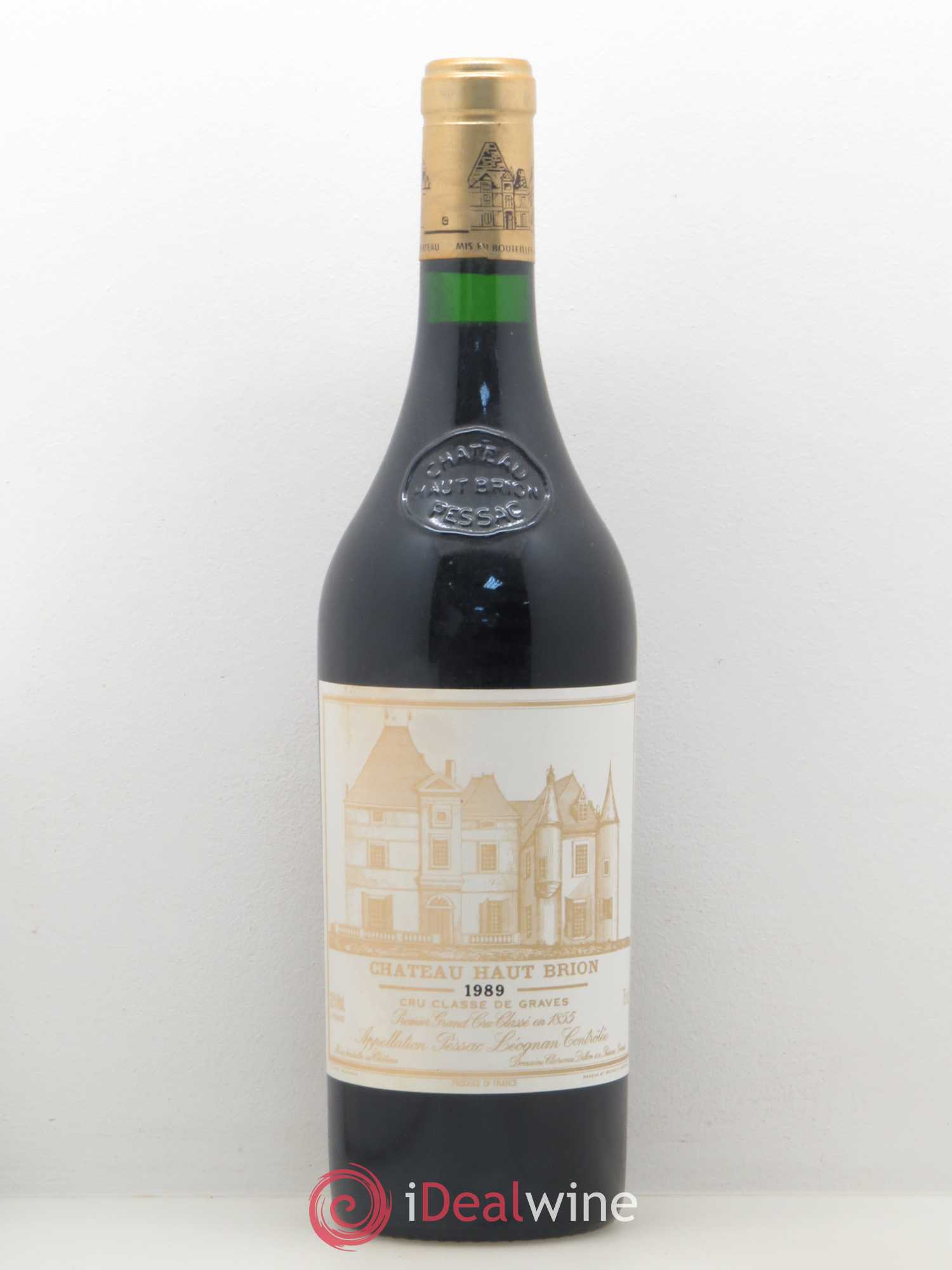Château Haut Brion 1er Grand Cru Classé 1989 - Lot de 1 bouteille - 0