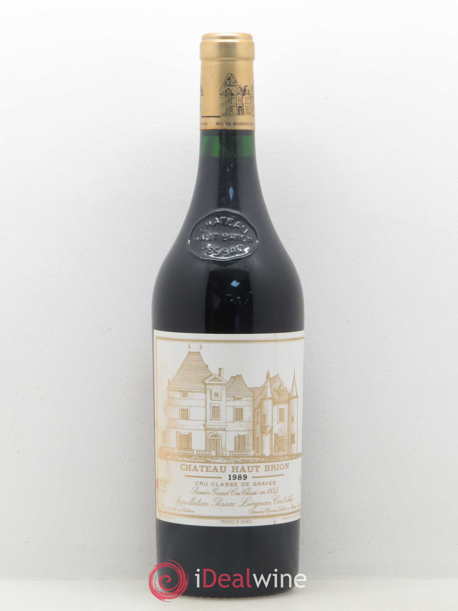 Château Haut Brion 1er Grand Cru Classé 1989 - Lot de 1 bouteille - 0