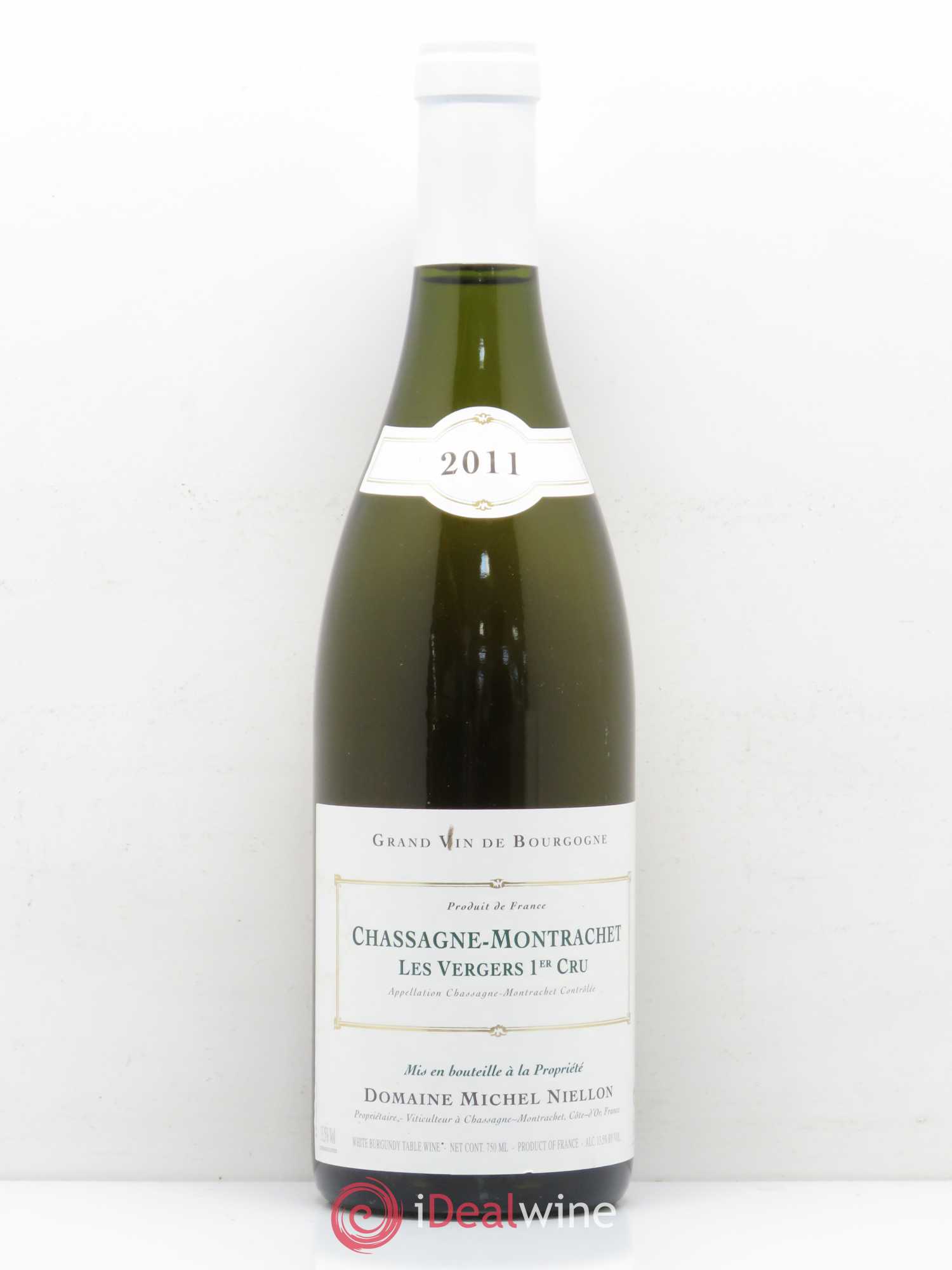 Chassagne-Montrachet 1er Cru Les Vergers Michel Niellon (Domaine) 2011 - Lot de 1 bouteille - 0