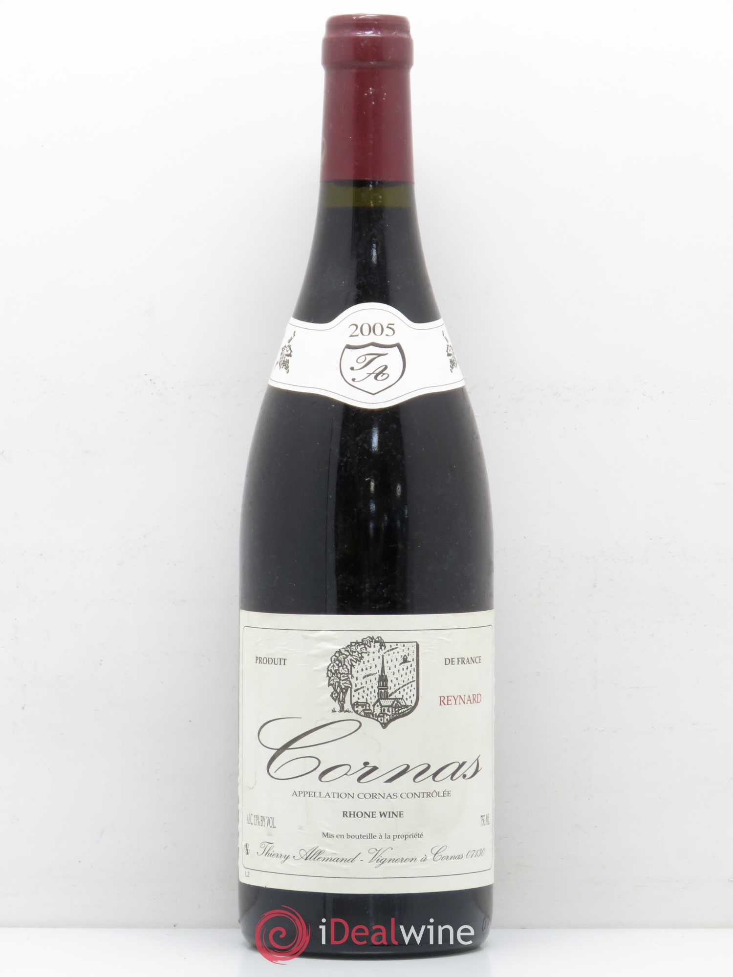 Cornas Reynard Thierry Allemand 2005 - Lot de 1 bouteille - 0
