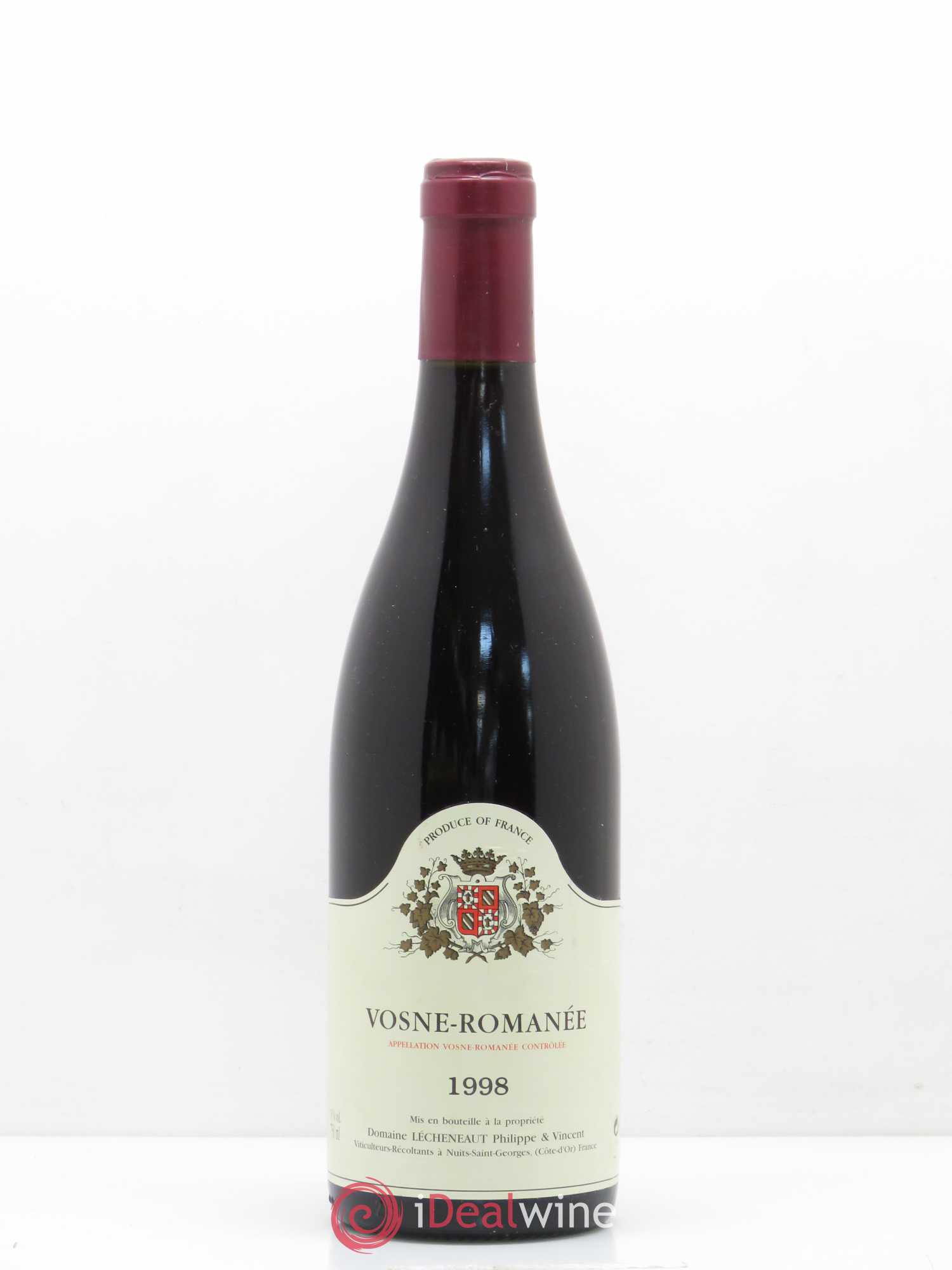 Vosne-Romanée Domaine Lecheneaut 1998 - Posten von 1 Flasche - 0