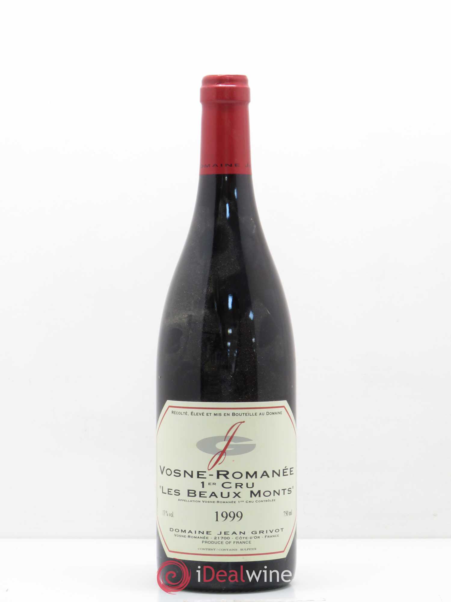 Vosne-Romanée 1er Cru Les Beaux-Monts Jean Grivot 1999 - Lot de 1 bouteille - 0