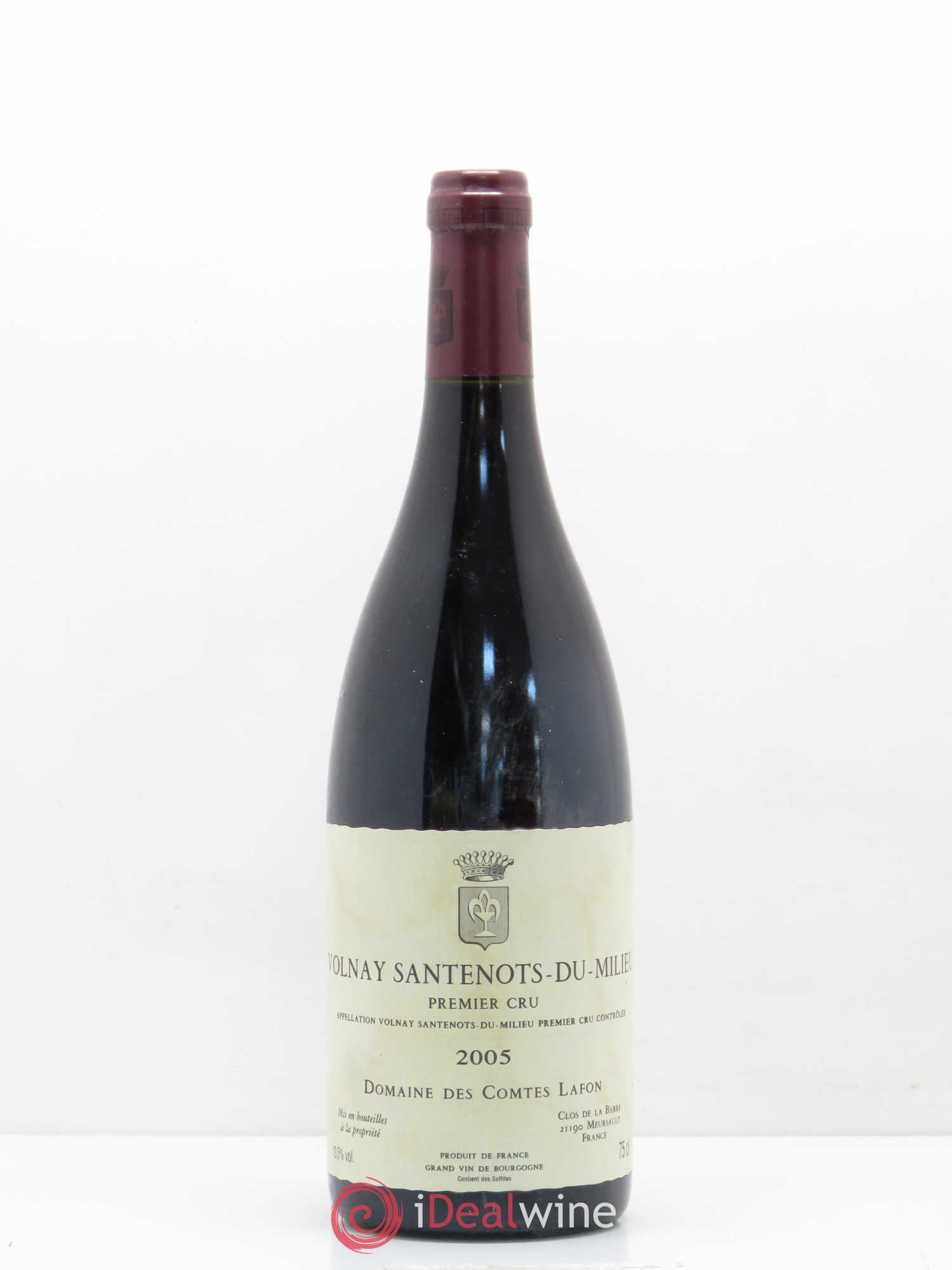 Volnay 1er Cru Santenots du Milieu Comtes Lafon (Domaine des) 2005 - Lot de 1 bouteille - 0