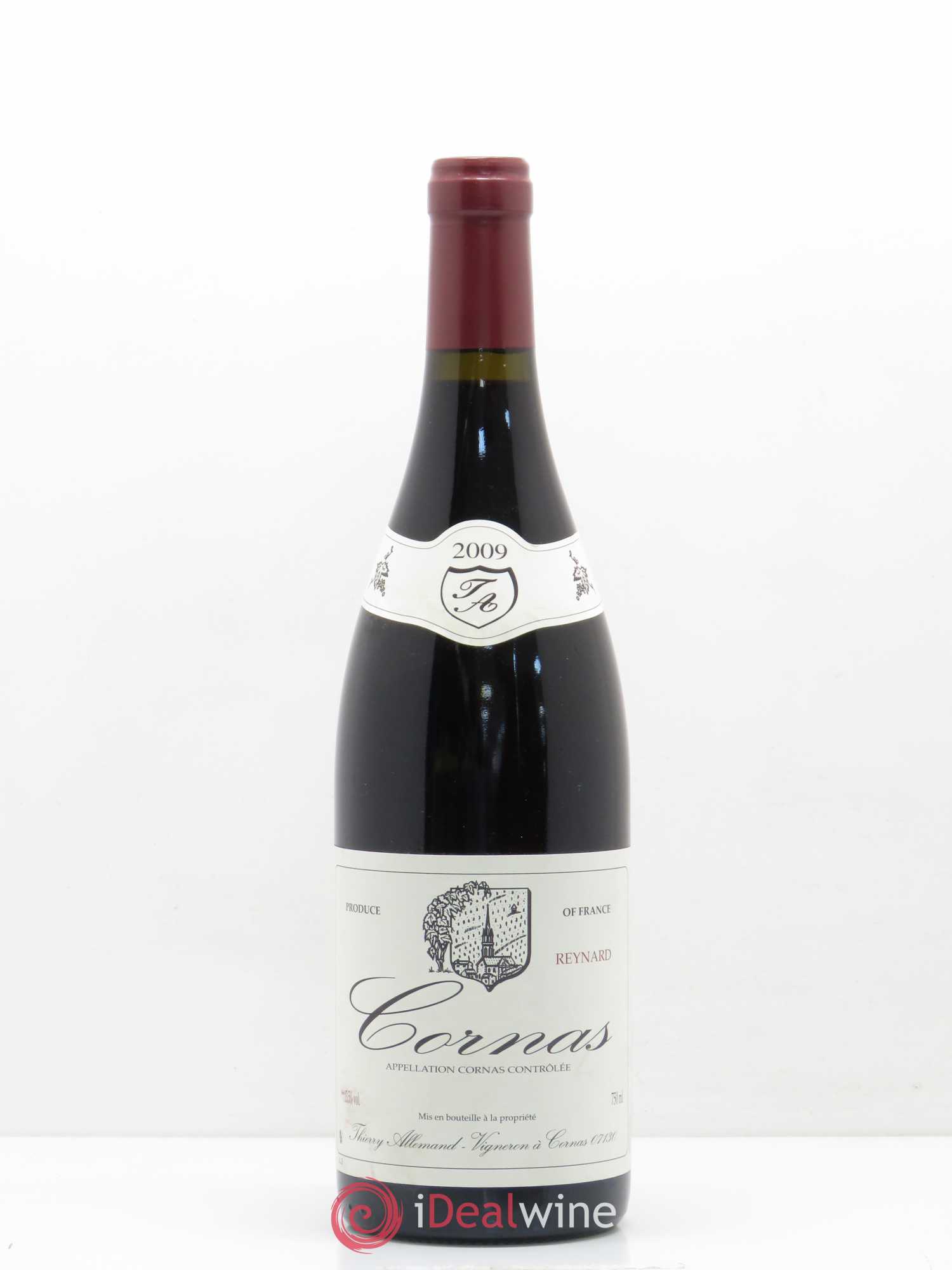 Cornas Reynard Thierry Allemand 2009 - Lot de 1 bouteille - 0