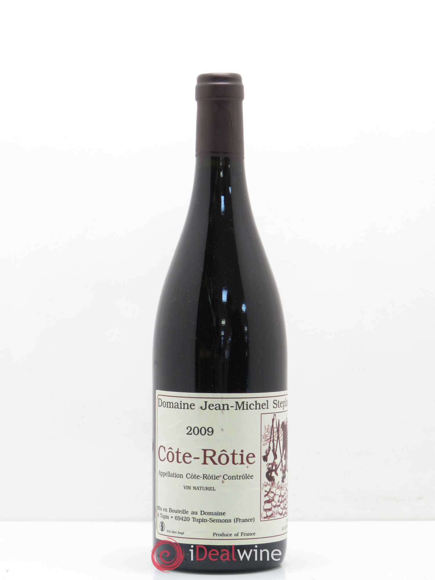 Côte-Rôtie Jean-Michel Stephan 2009 - Lot de 1 bouteille - 0