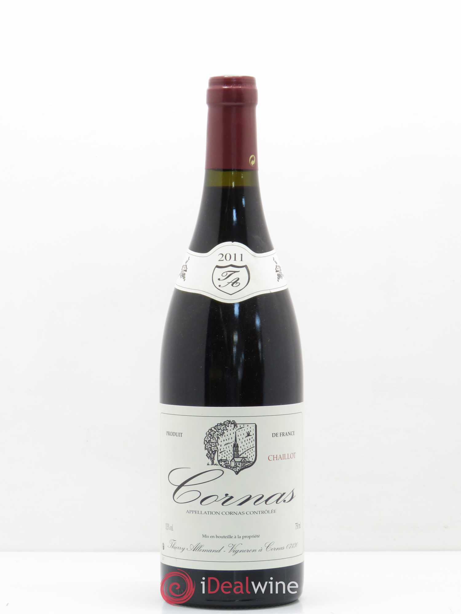 Cornas Chaillot Thierry Allemand 2011 - Lot de 1 bouteille - 0
