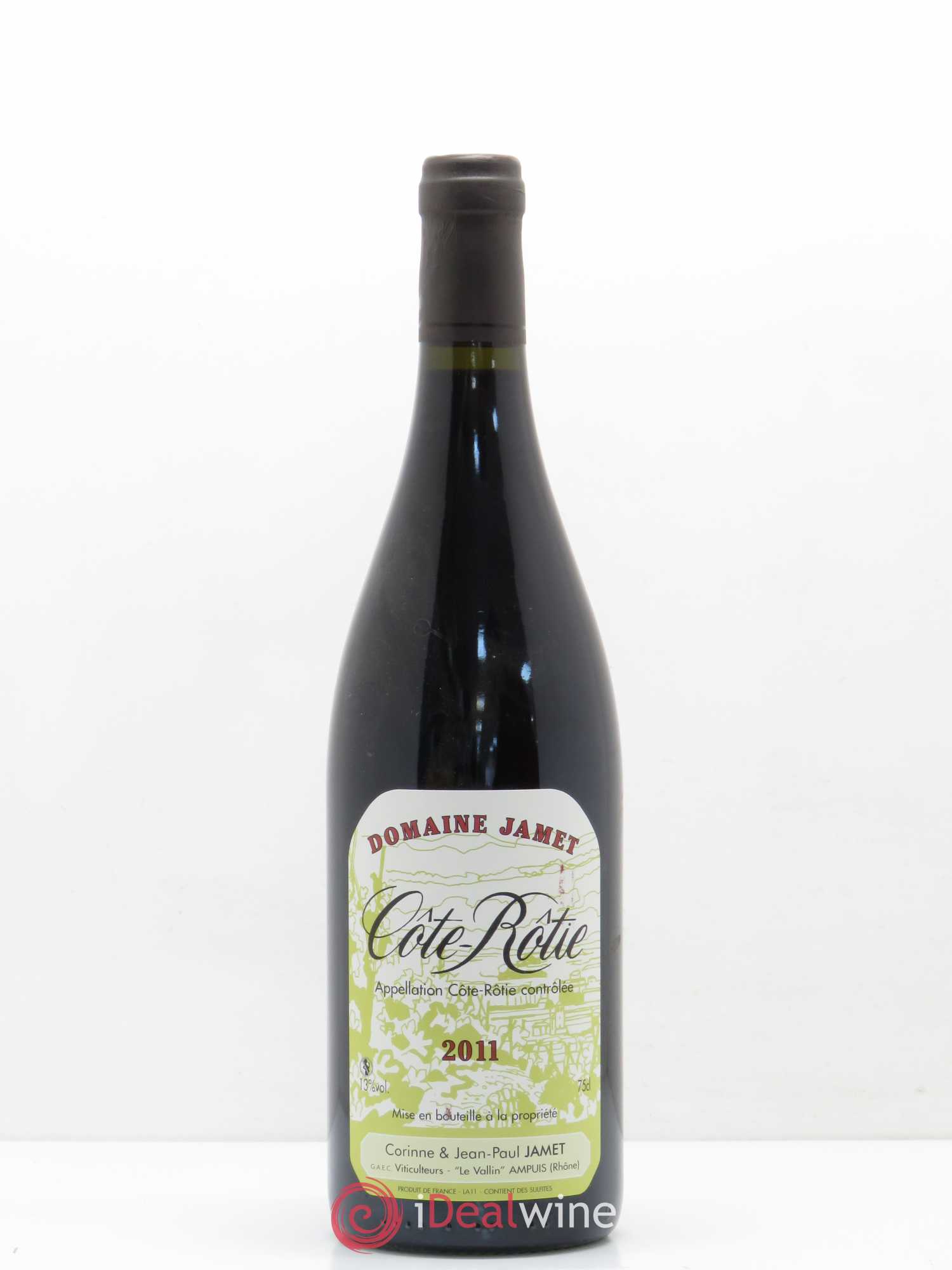 Côte-Rôtie Jamet (Domaine) 2011 - Lot de 1 bouteille - 0