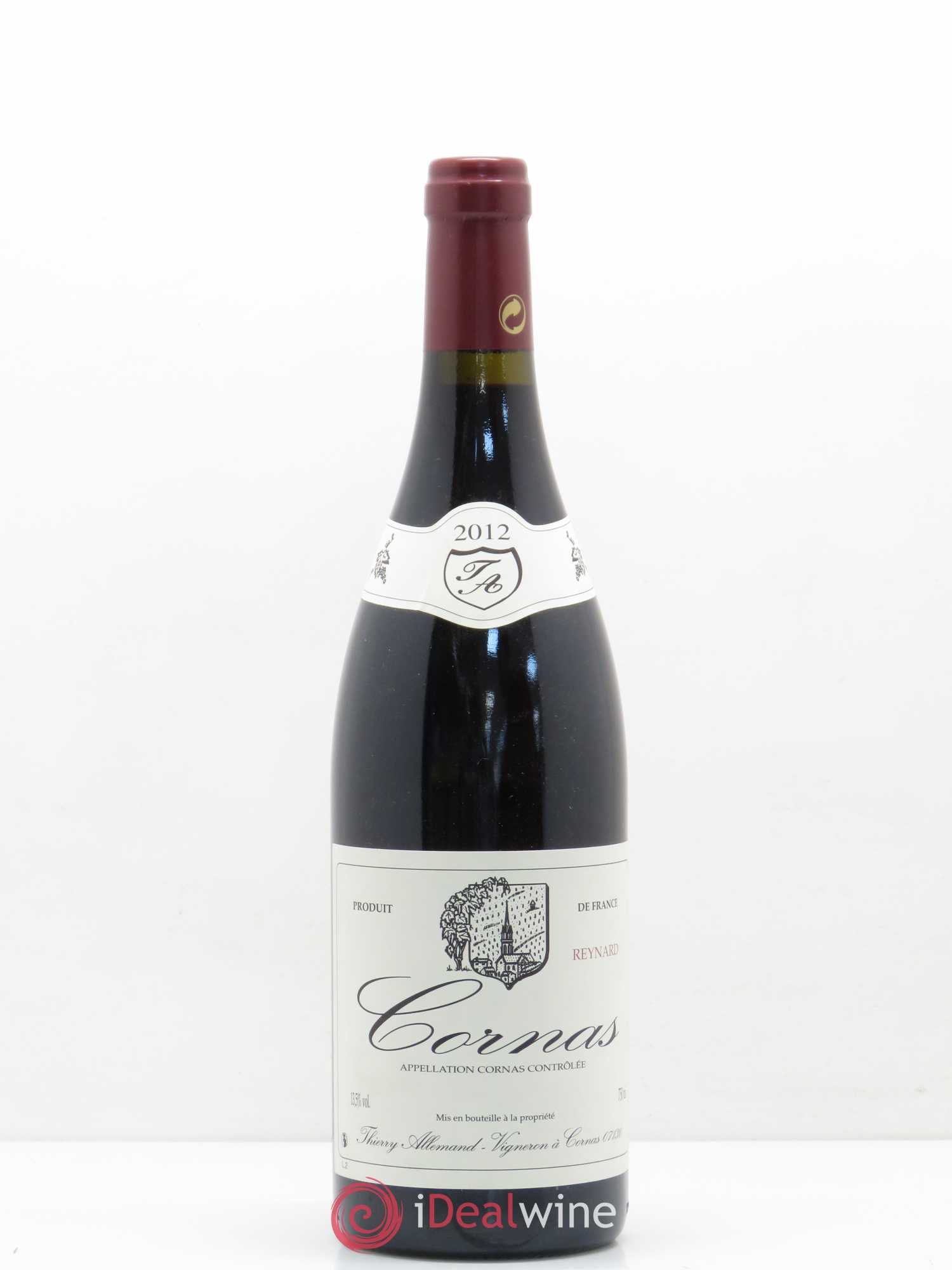 Cornas Reynard Thierry Allemand 2012 - Lot de 1 bouteille - 0