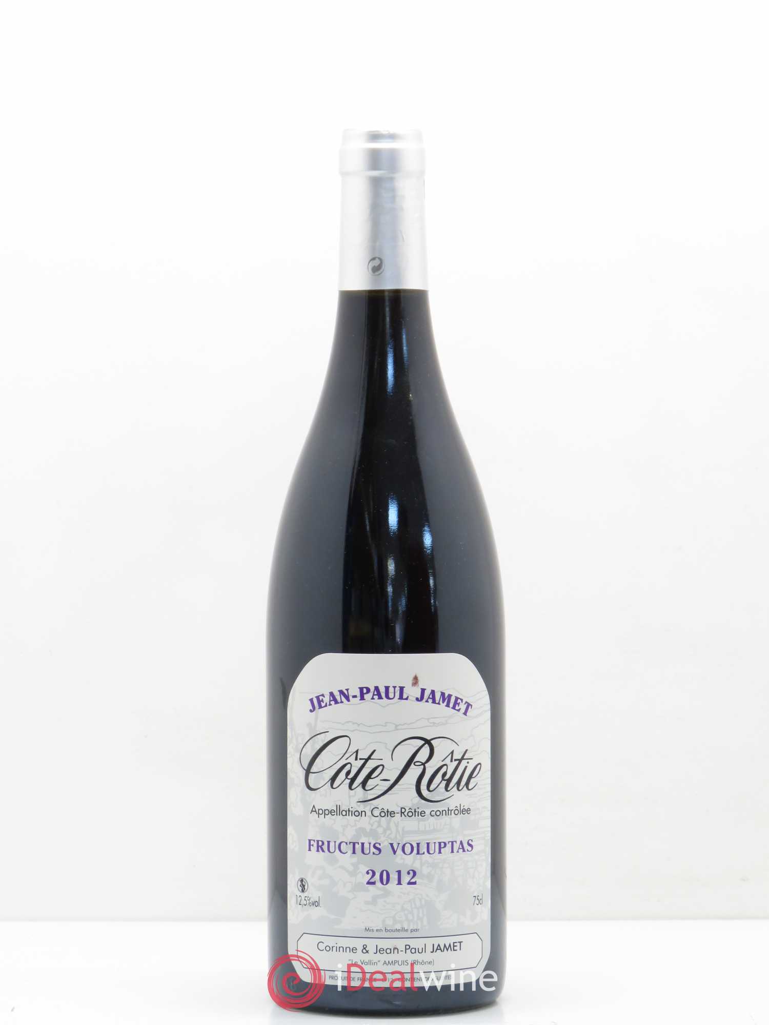 Côte-Rôtie Fructus Voluptas Jamet (Domaine) 2012 - Lot de 1 bouteille - 0