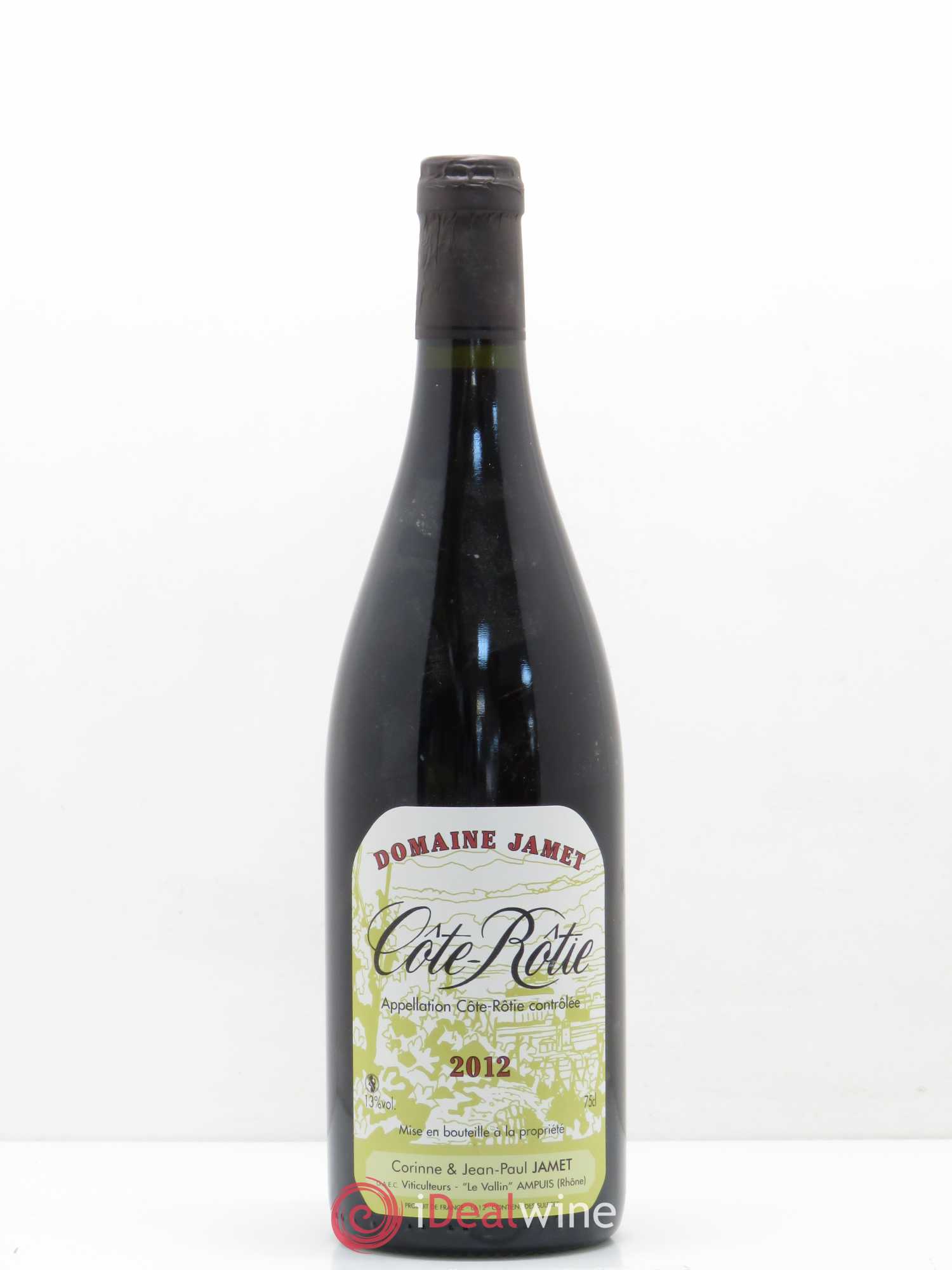 Côte-Rôtie Jamet (Domaine) 2012 - Lot de 1 bouteille - 0