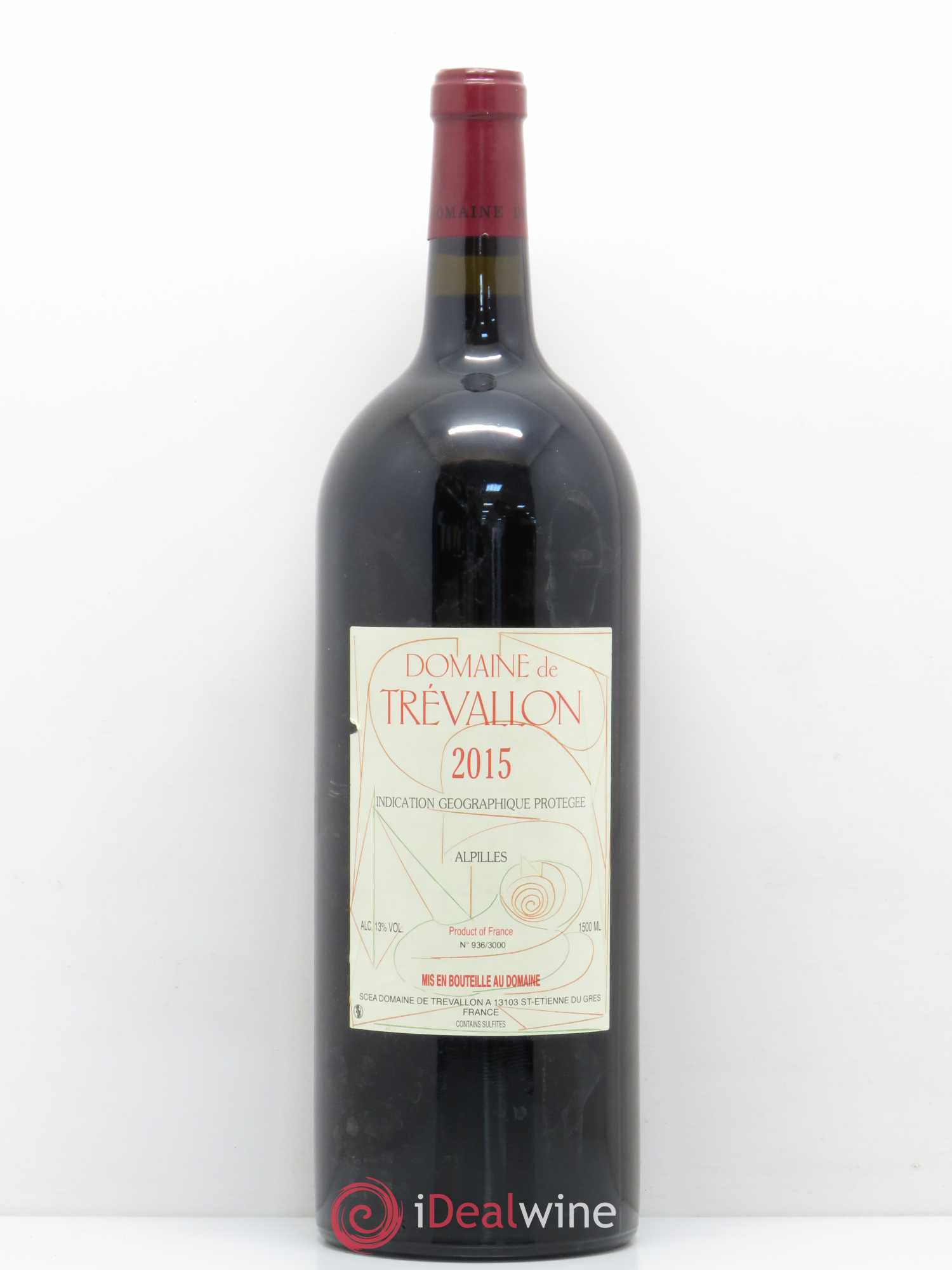 Alpilles Trévallon (Domaine de) Eloi Dürrbach 2015 - Lot de 1 magnum - 0