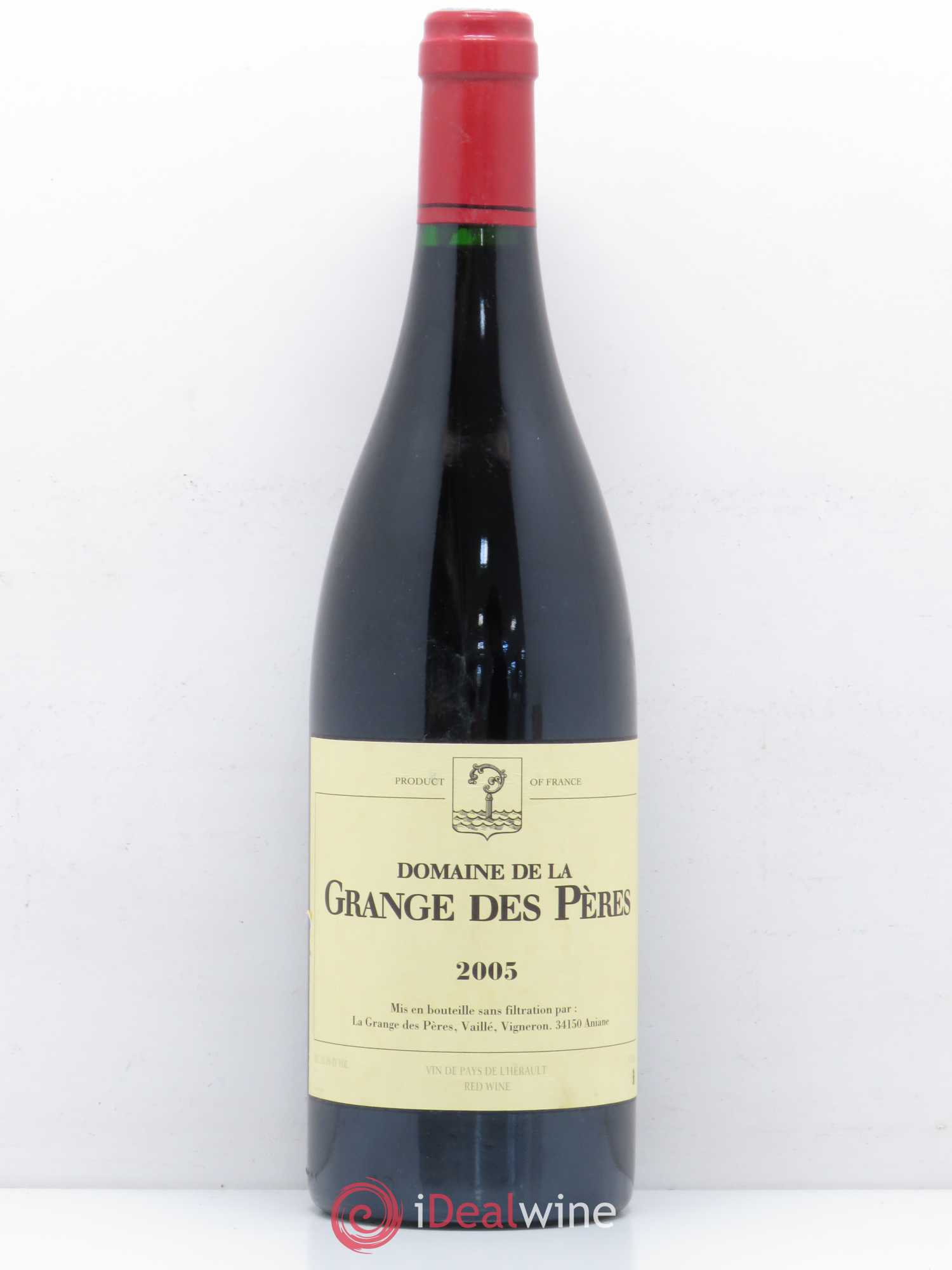 Pays d'Hérault Grange des Pères Laurent Vaillé 2005 - Lot de 1 bouteille - 0