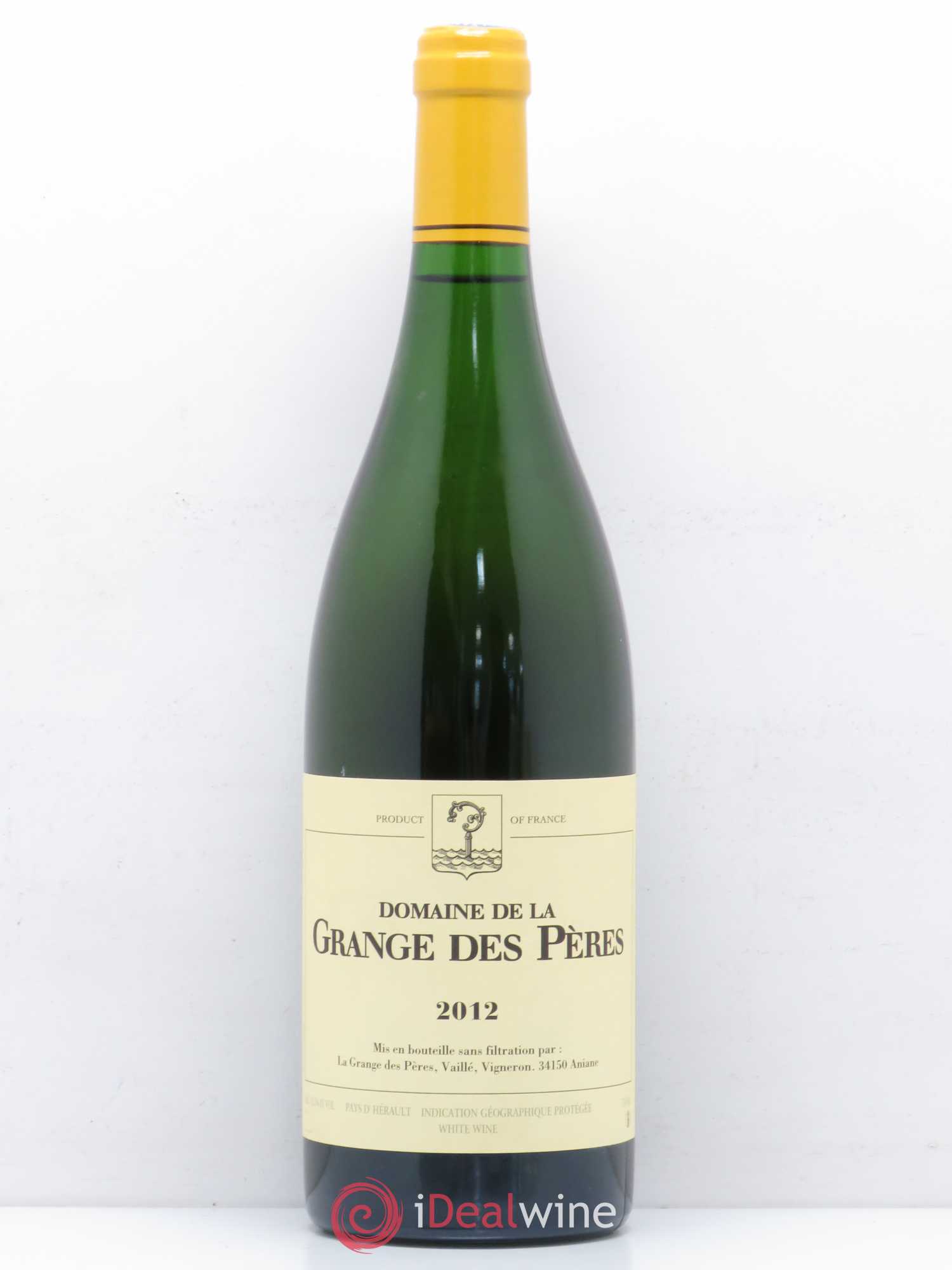 Pays d'Hérault Grange des Pères Laurent Vaillé 2012 - Lot de 1 bouteille - 0