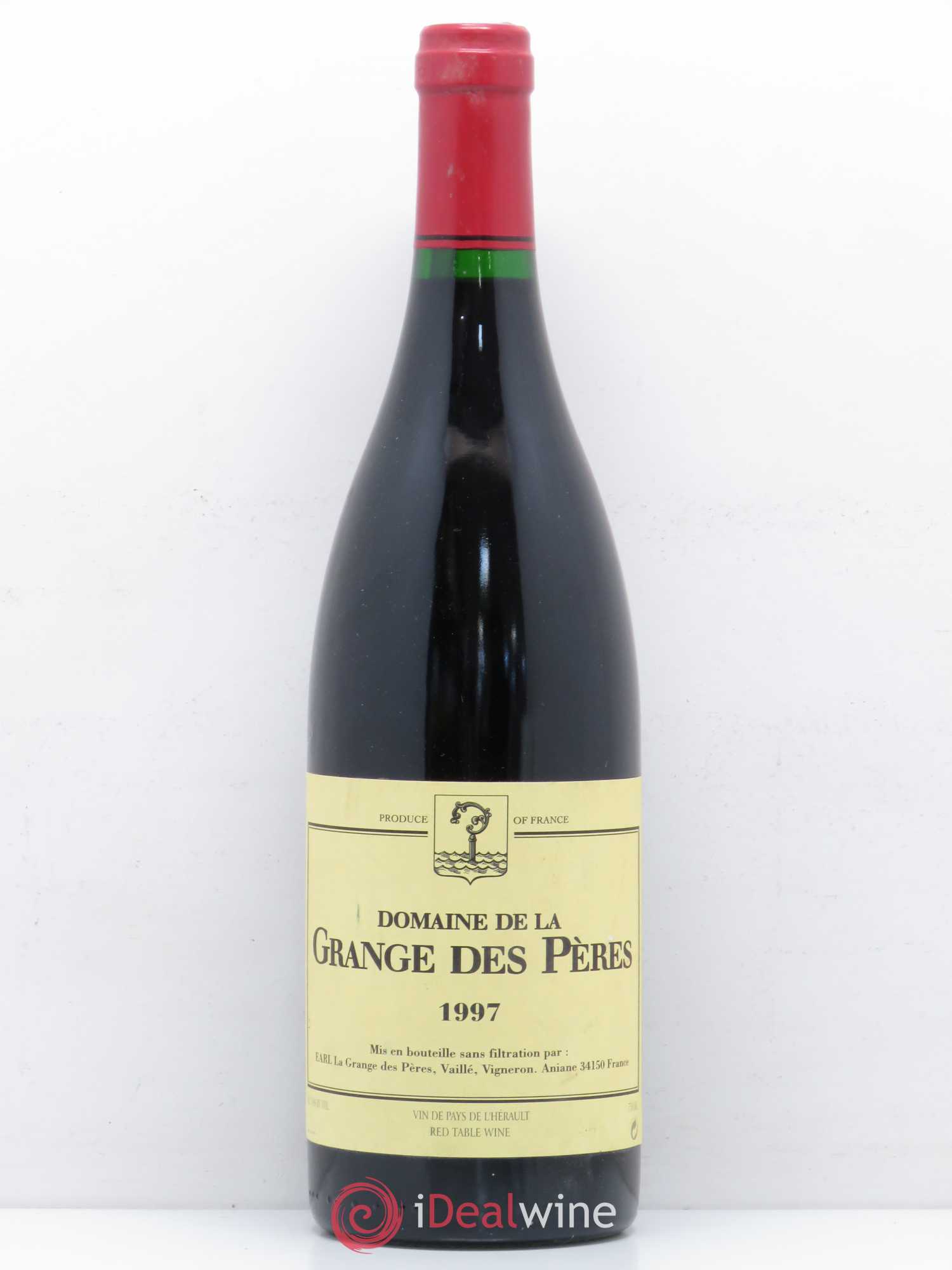 Pays d'Hérault Grange des Pères Laurent Vaillé 1997 - Lotto di 1 bottiglia - 0