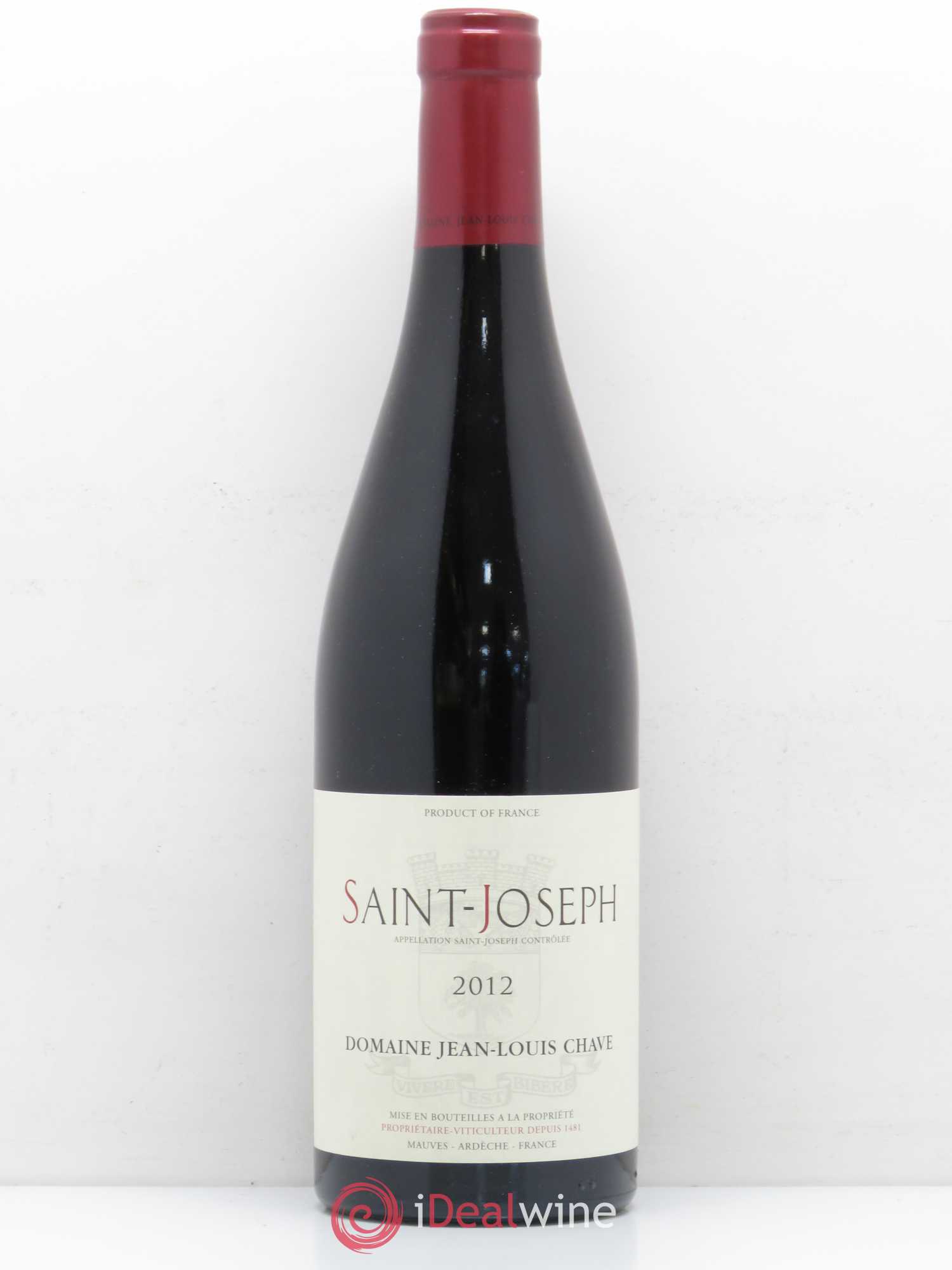 Saint-Joseph Jean-Louis Chave 2012 - Lot de 1 bouteille - 0