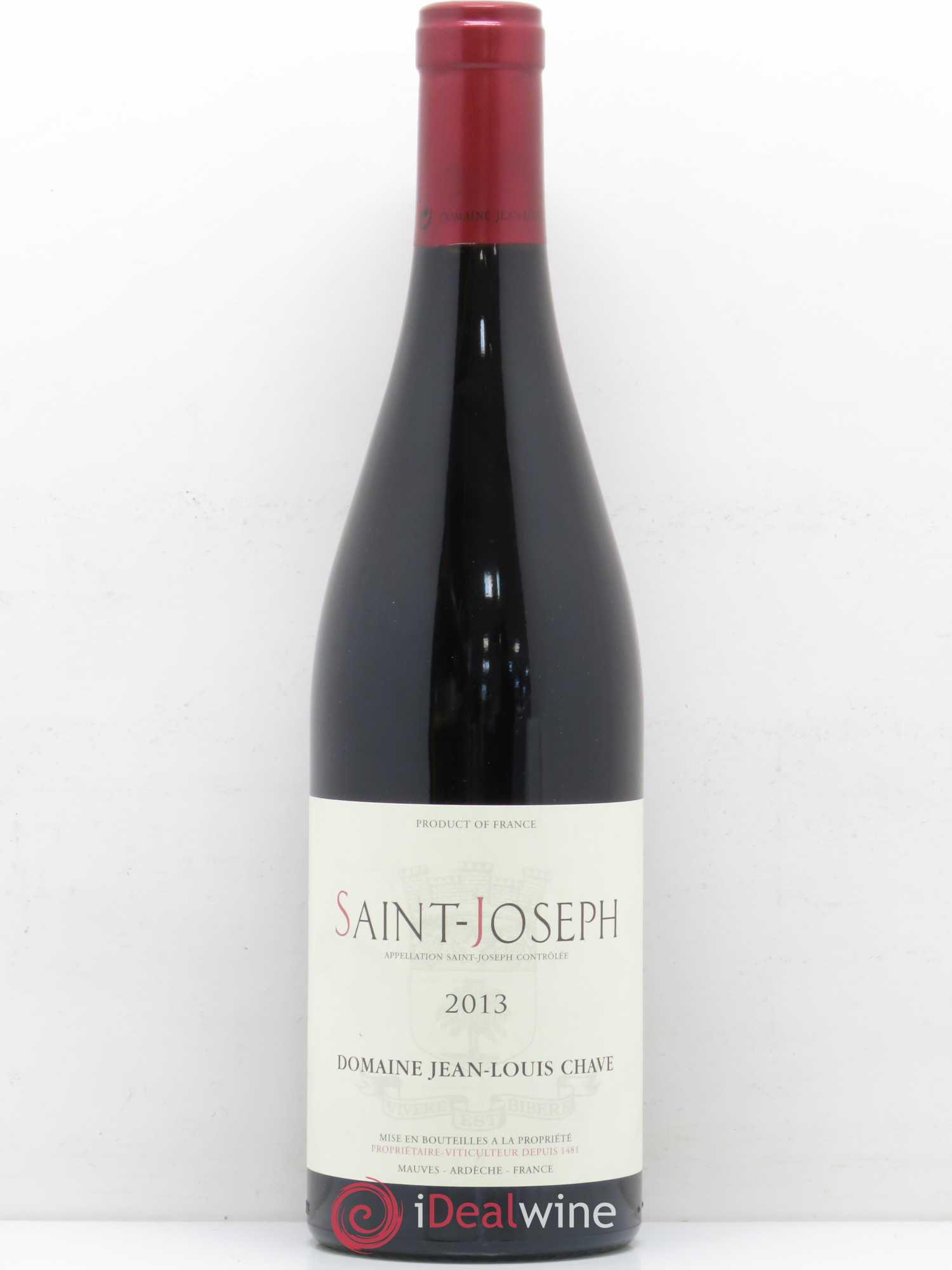 Saint-Joseph Jean-Louis Chave 2013 - Lot de 1 bouteille - 0