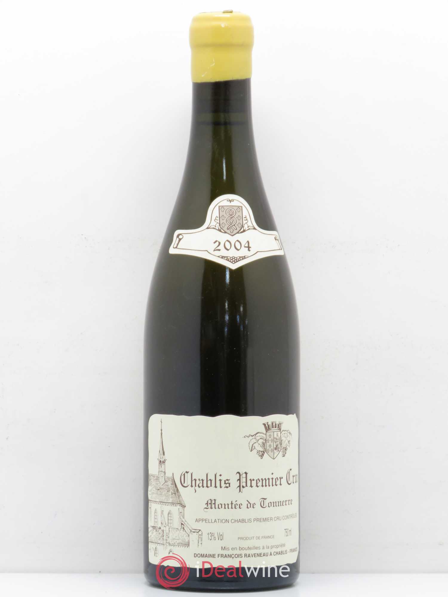 Chablis 1er Cru Montée de Tonnerre Raveneau (Domaine) 2004 - Lot de 1 bouteille - 0