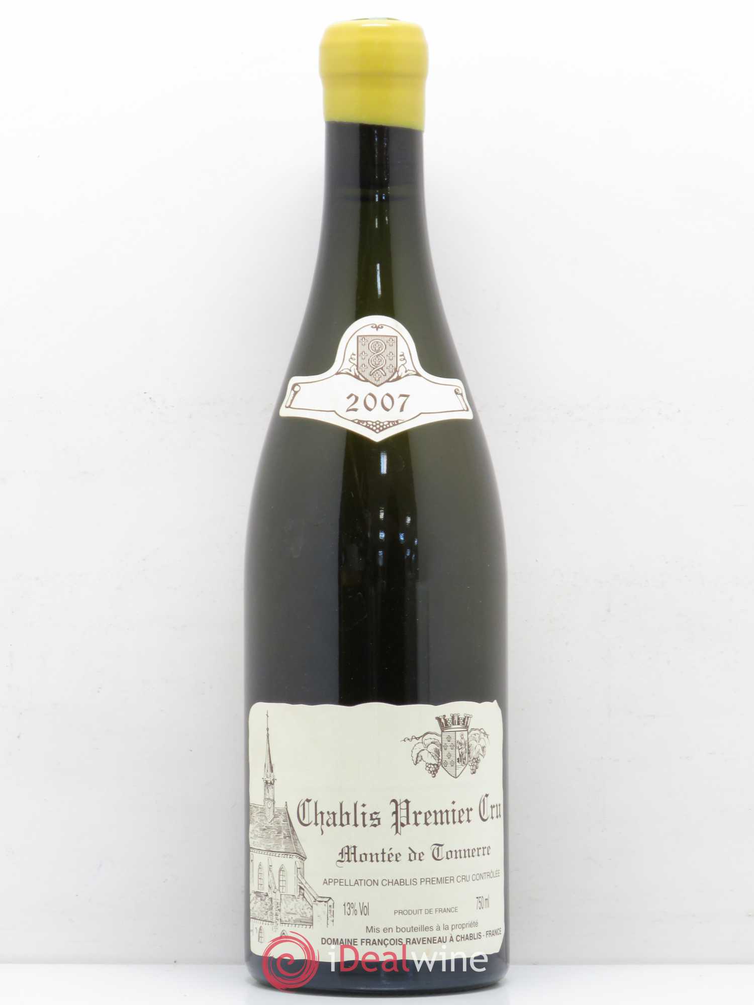 Chablis 1er Cru Montée de Tonnerre Raveneau (Domaine) 2007 - Lot de 1 bouteille - 0