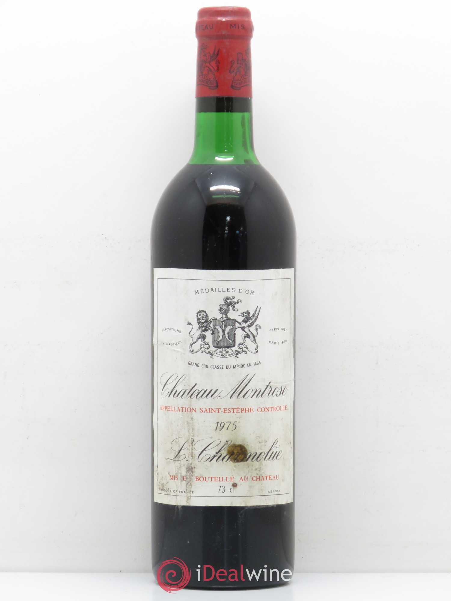 Château Montrose 2ème Grand Cru Classé 1975 - Lot de 1 bouteille - 0