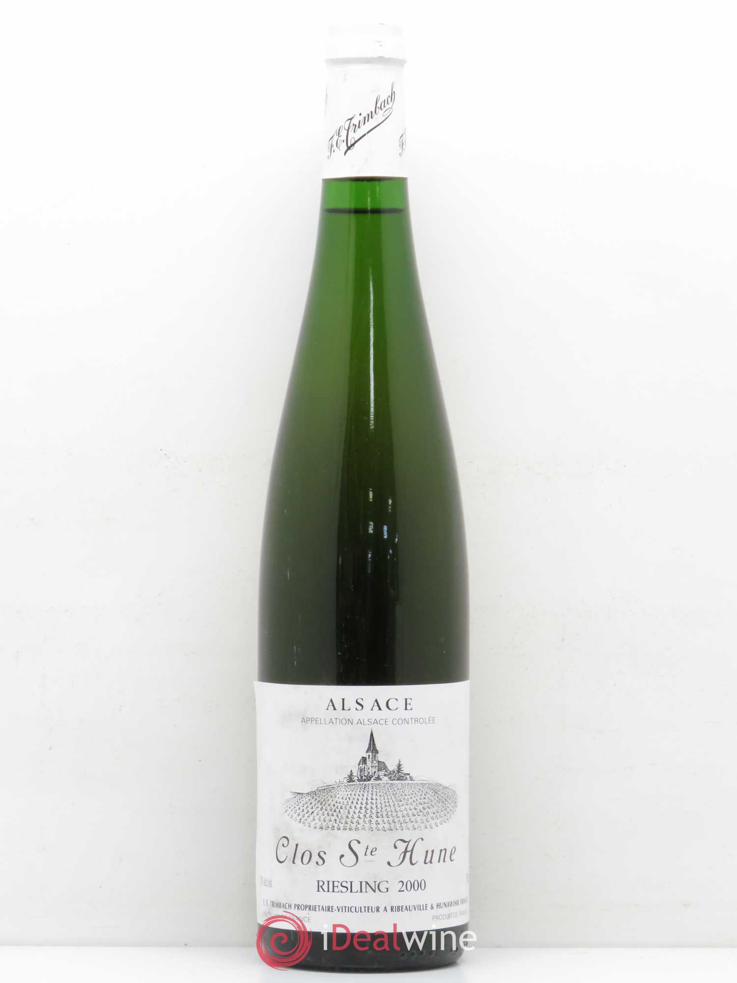 Alsace Riesling Clos Sainte-Hune Trimbach (Domaine) 2000 - Lot de 1 bouteille - 0