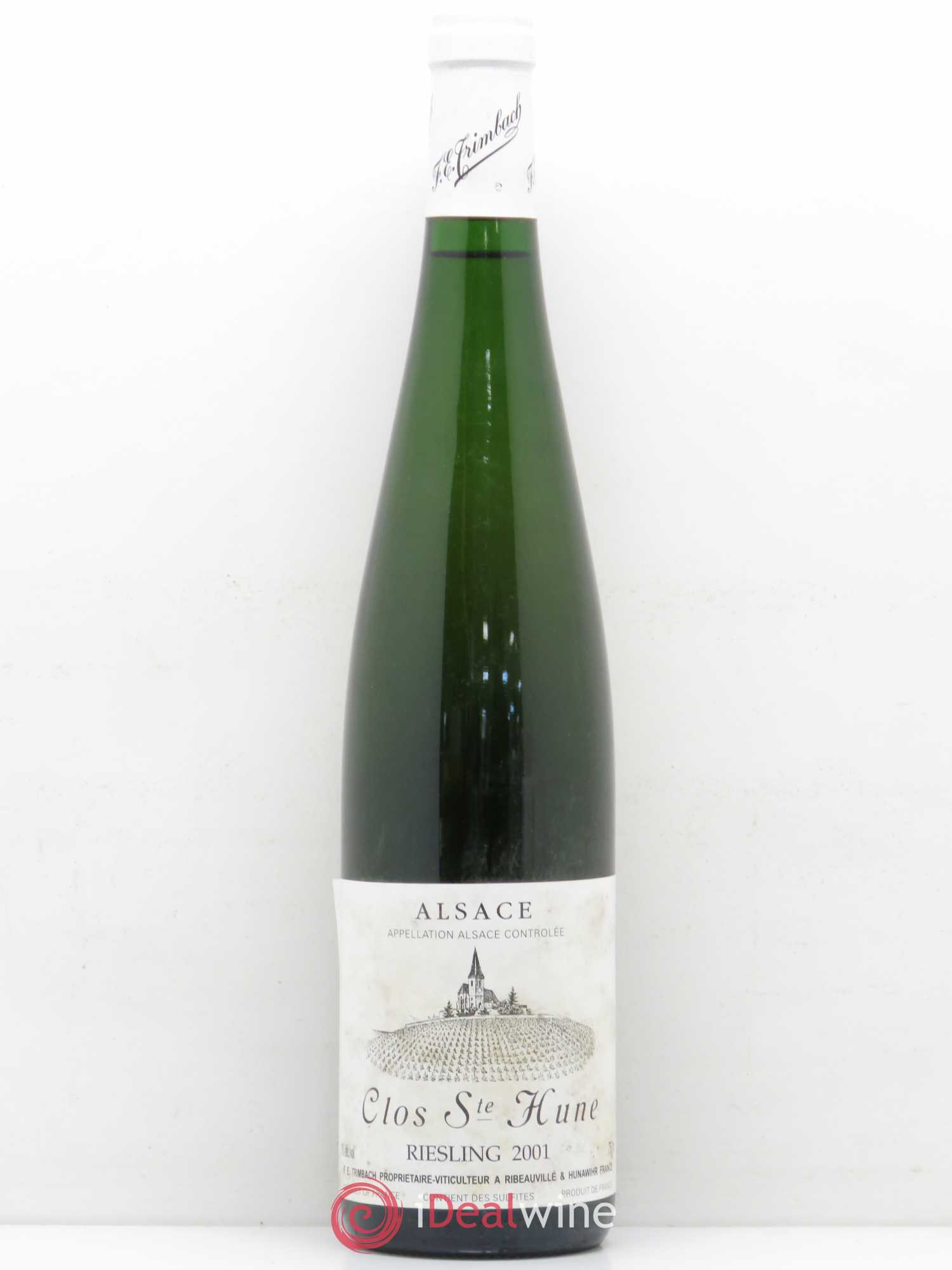 Alsace Riesling Clos Sainte-Hune Trimbach (Domaine) 2001 - Lot de 1 bouteille - 0