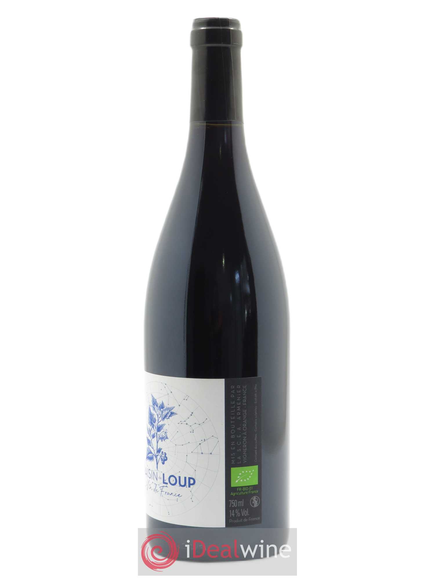 Vin de France Raisin de Loup Marcoux (Domaine de) - Lot de 1 bouteille - 1