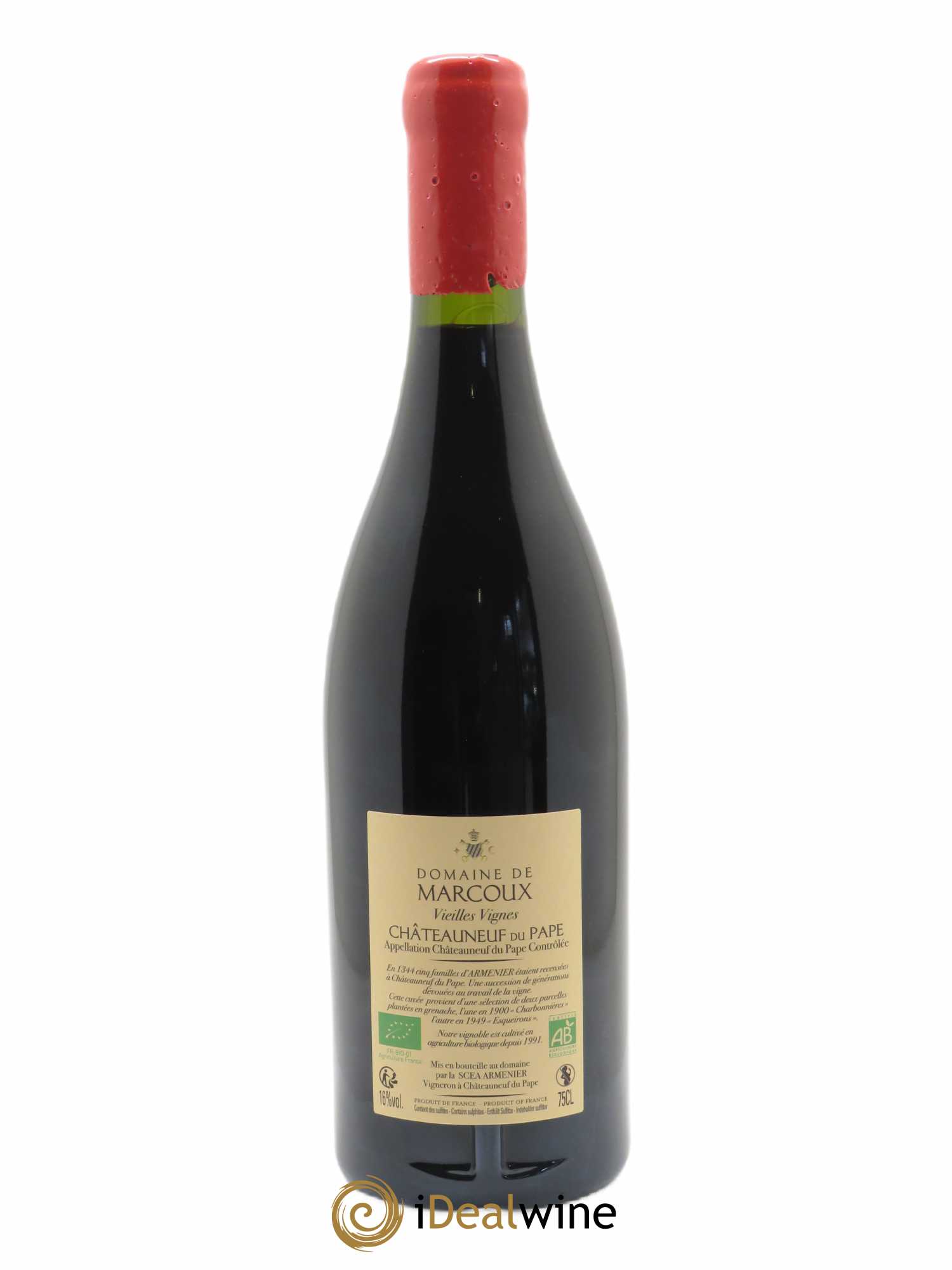 Châteauneuf-du-Pape Vieilles Vignes Marcoux (Domaine de) 2020 - Lot of 1 bottle - 1