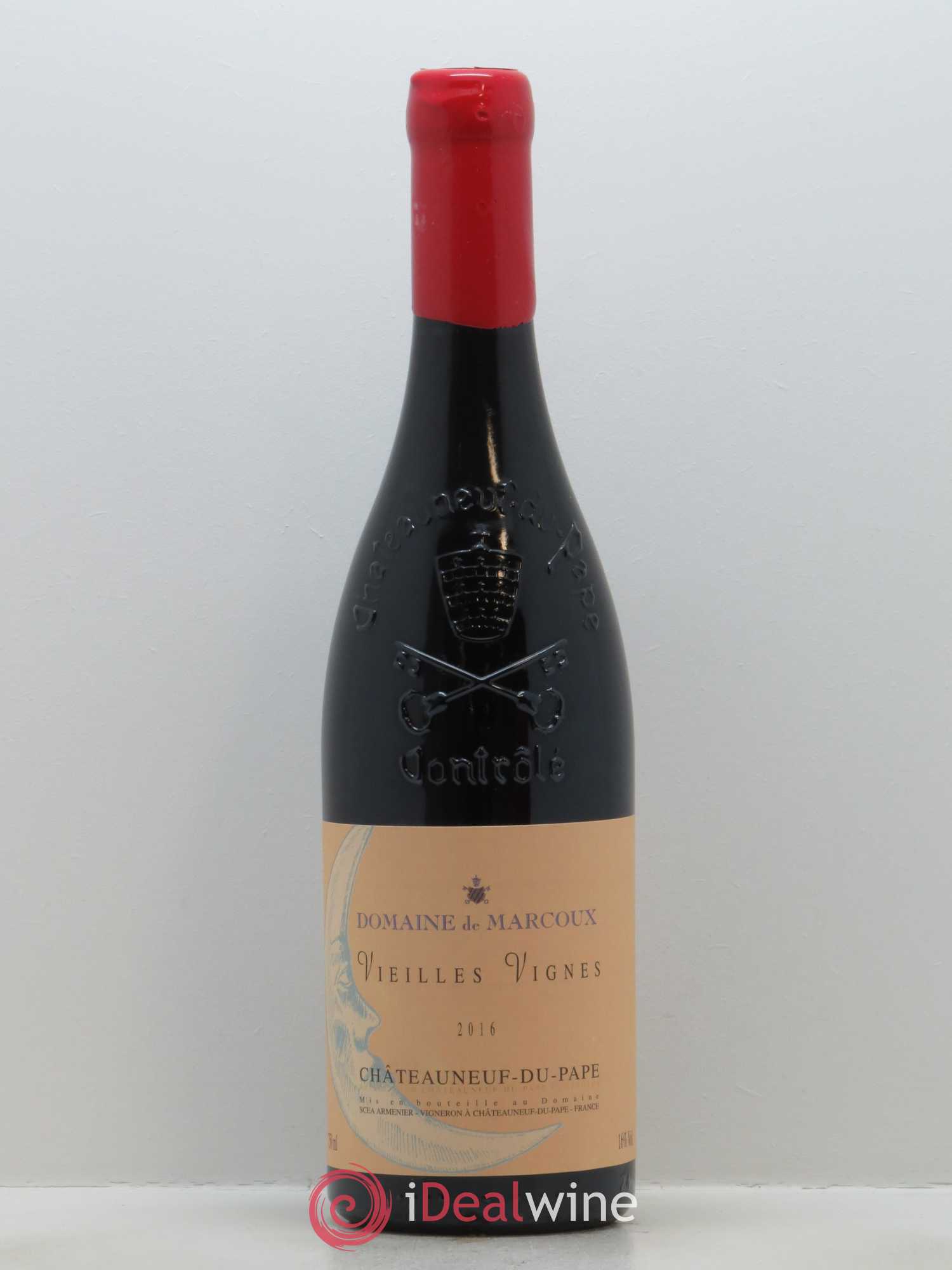 Châteauneuf-du-Pape Vieilles Vignes Marcoux (Domaine de) 2016 - Lot de 1 bouteille - 0
