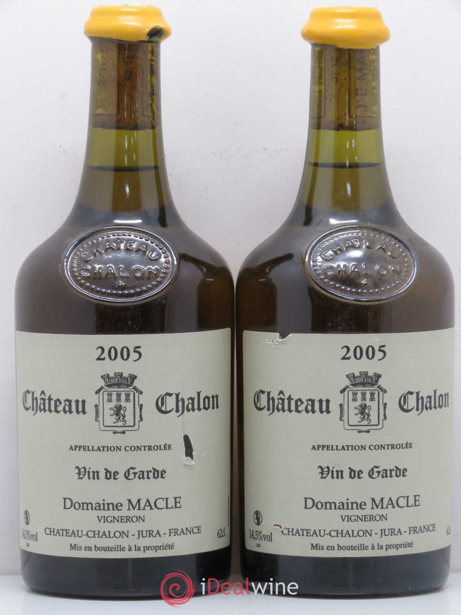 Château-Chalon Jean Macle 2005 - Lot de 2 bouteilles - 0