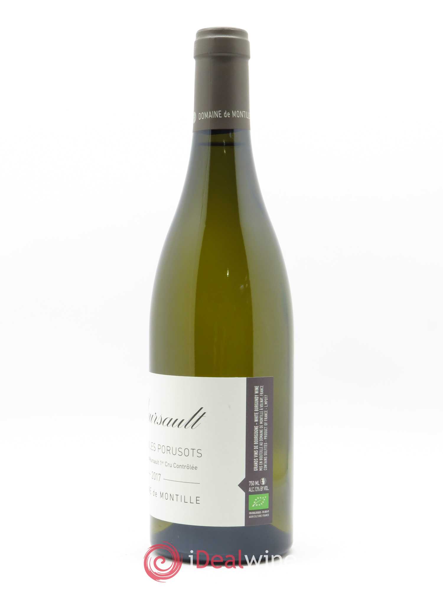 Meursault 1er Cru Les Porusots De Montille (Domaine) 2017 - Lot de 1 bouteille - 1