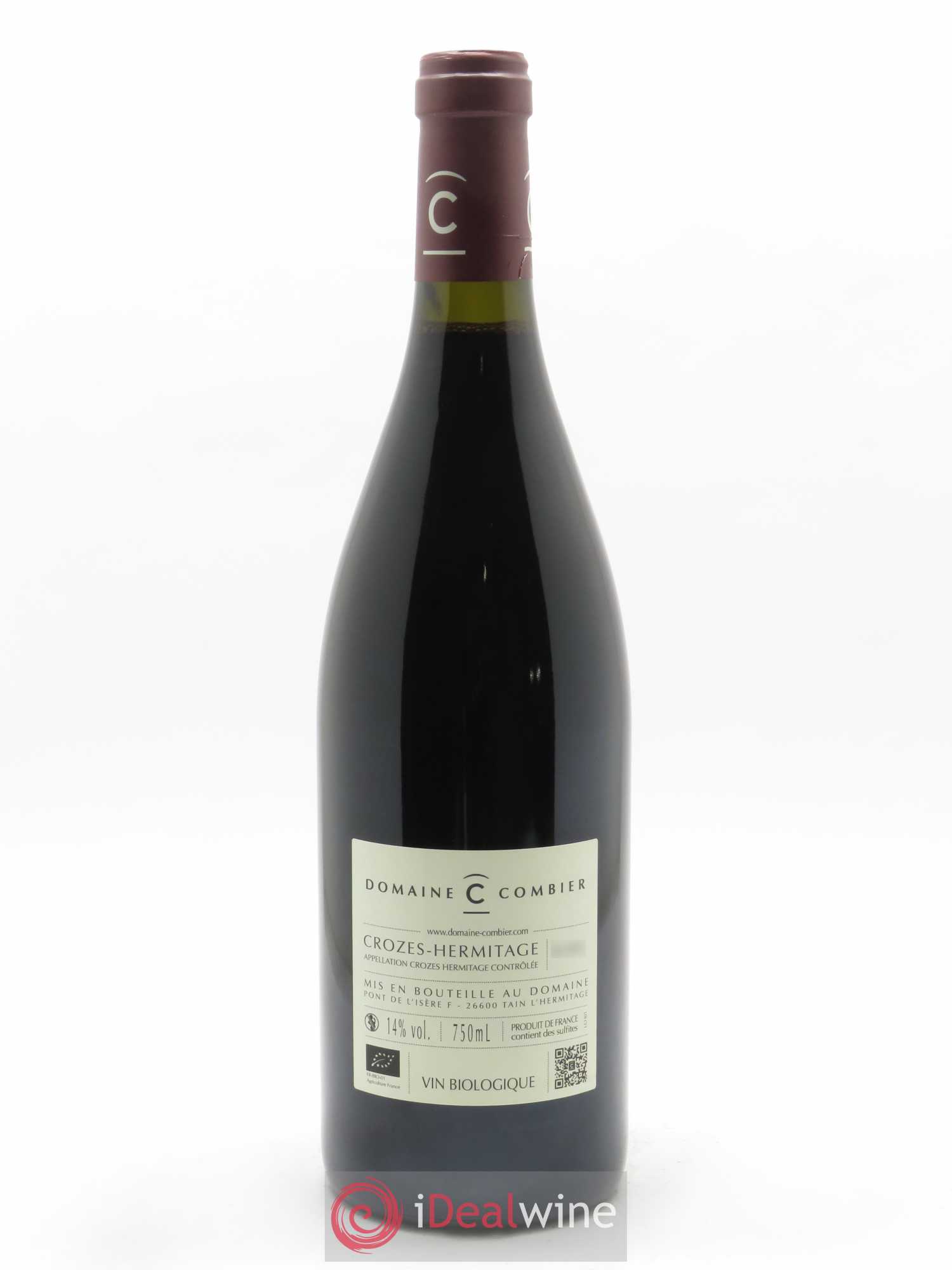 Crozes-Hermitage Clos des Grives Combier 2019 - Lot of 1 bottle - 1