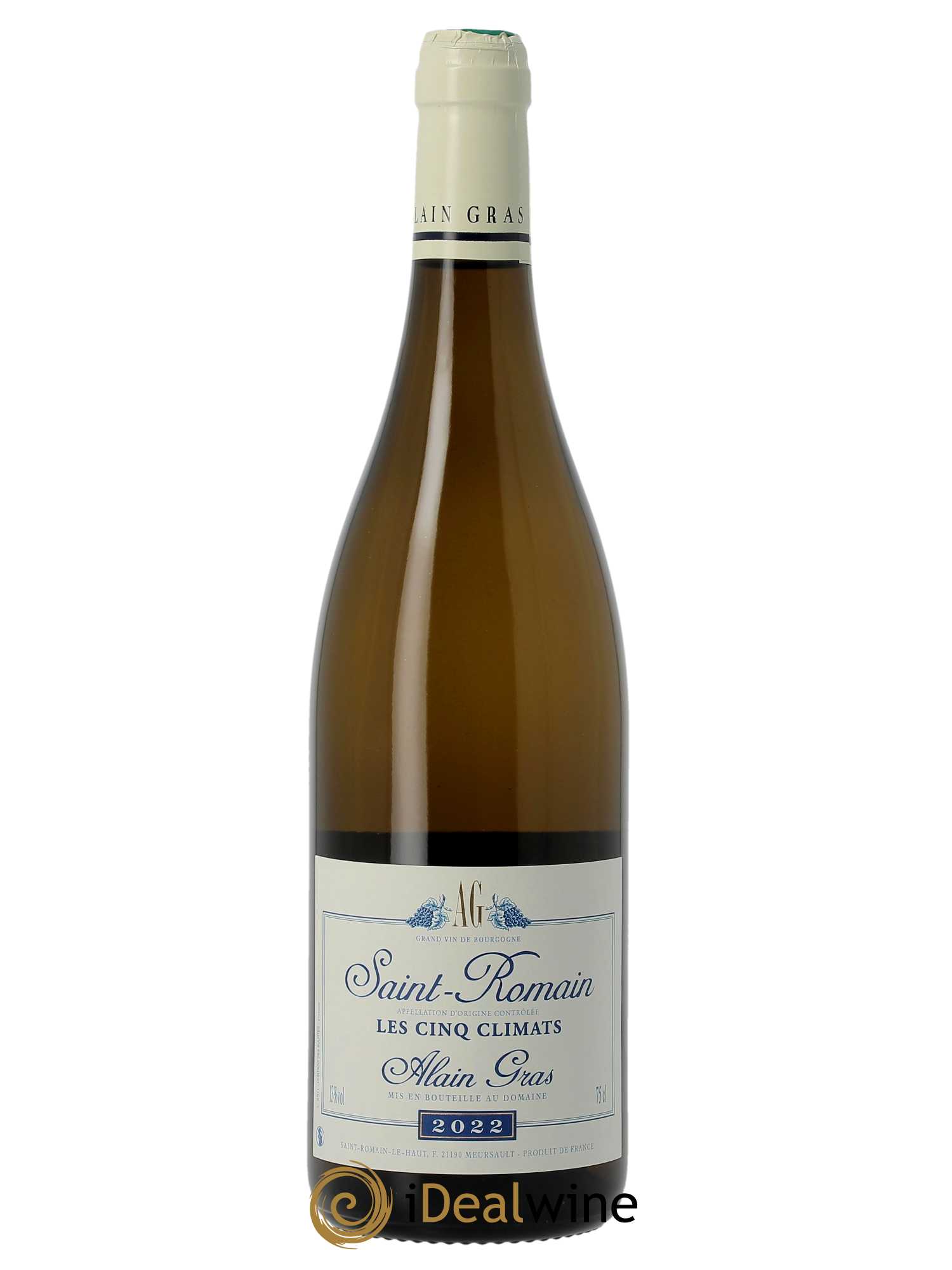 Saint-Romain Les Cinq Climats Alain Gras 2022 - Lot of 1 bottle - 0