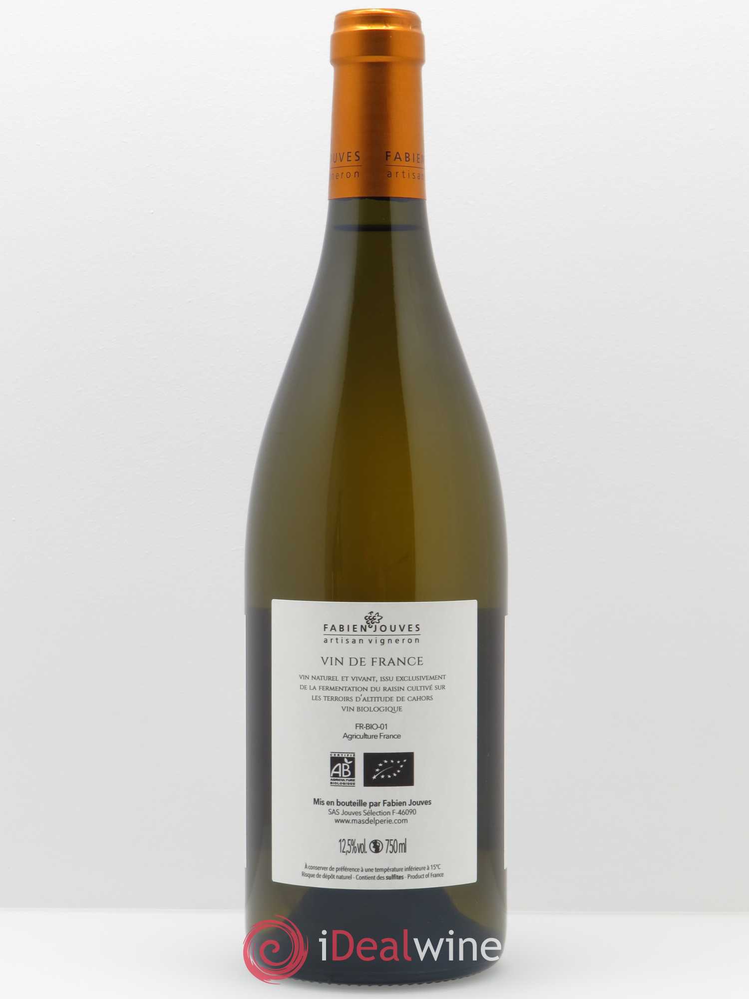 Vin de France Mas Del Périé Les Agudes Fabien Jouves 2018 - Lot de 1 bouteille - 1