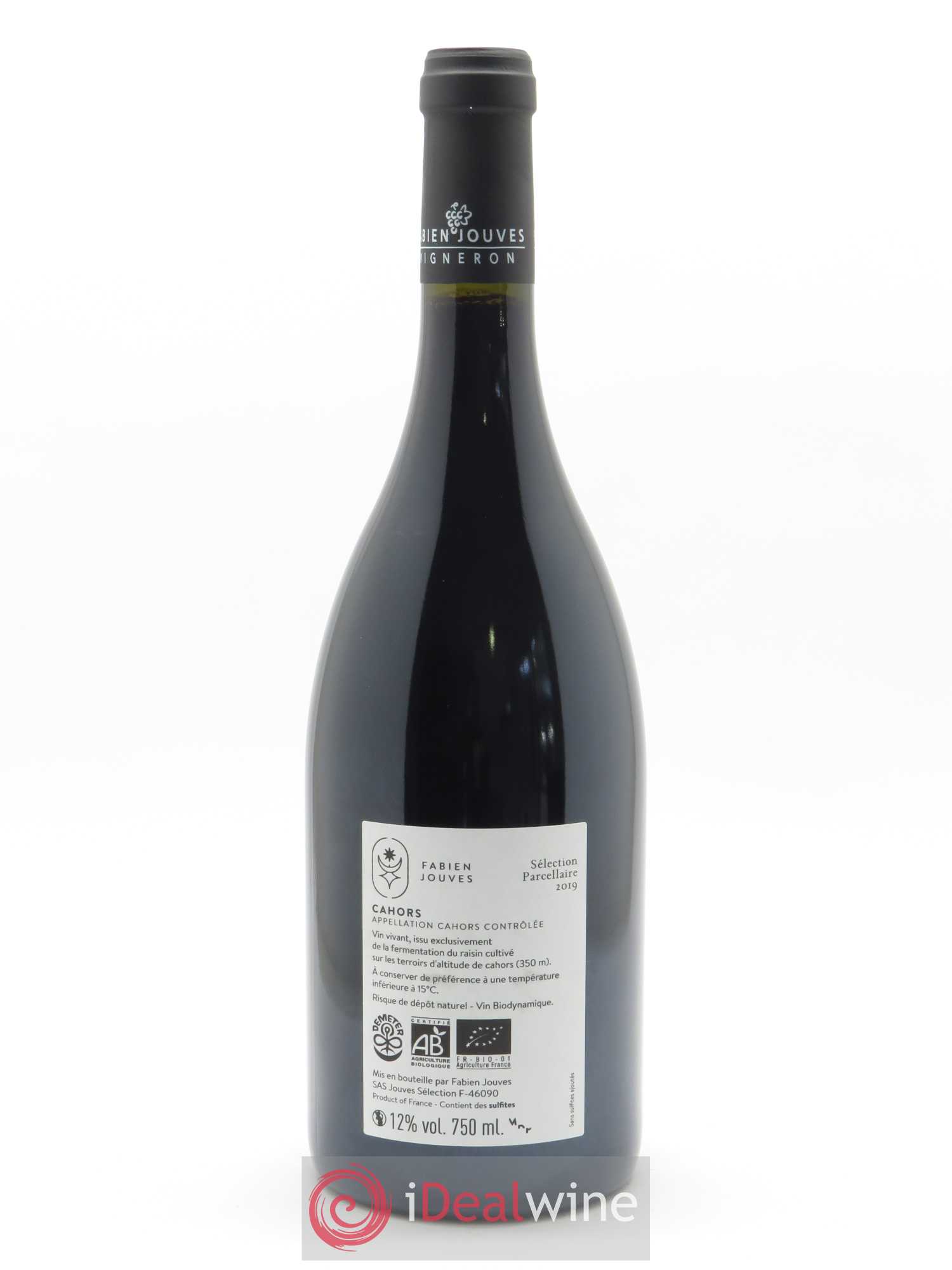 Cahors Mas Del Périé Bloc B763 Fabien Jouves 2019 - Lot de 1 bouteille - 1