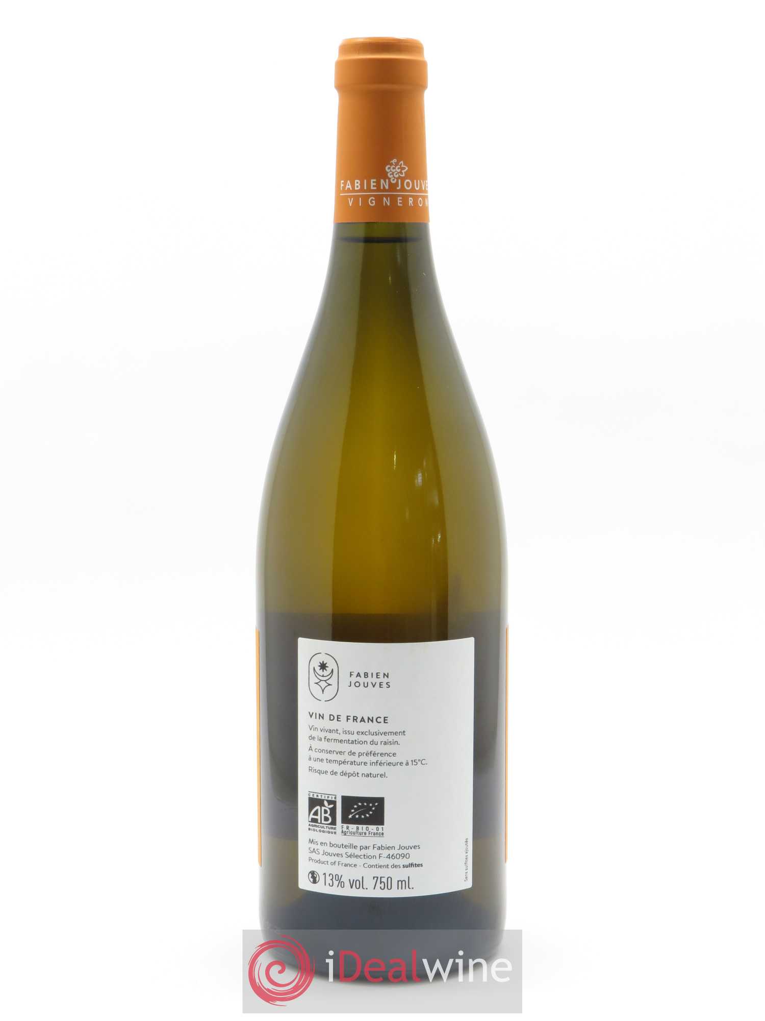 Vin de France Mas Del Périé Skin Contact Fabien Jouves 2020 - Lot de 1 bouteille - 1