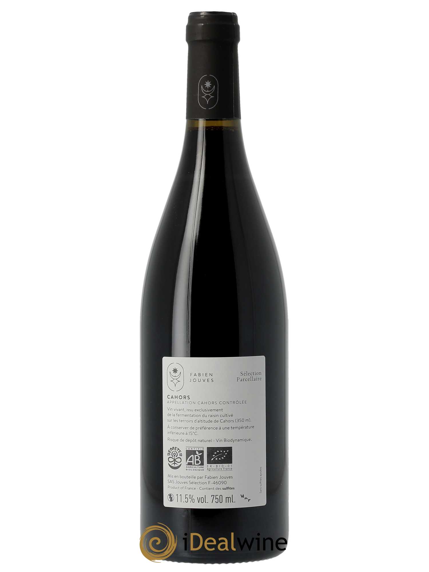 Cahors Mas Del Périé La Roque Fabien Jouves 2022 - Lot of 1 bottle - 1