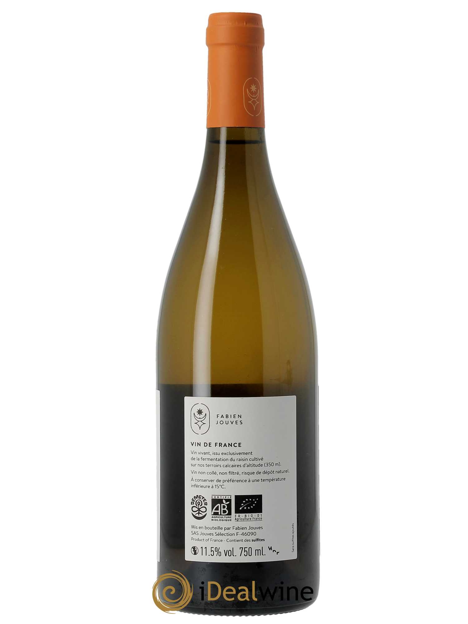 Vin de France Mas Del Périé Les Pièces Longues Fabien Jouves 2021 - Lot of 1 bottle - 1