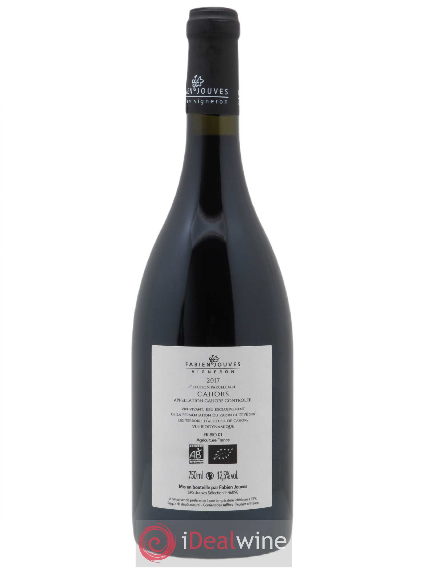 Cahors  Mas Del Périé Bloc B763 Fabien Jouves 2017 - Lot de 1 bouteille - 1