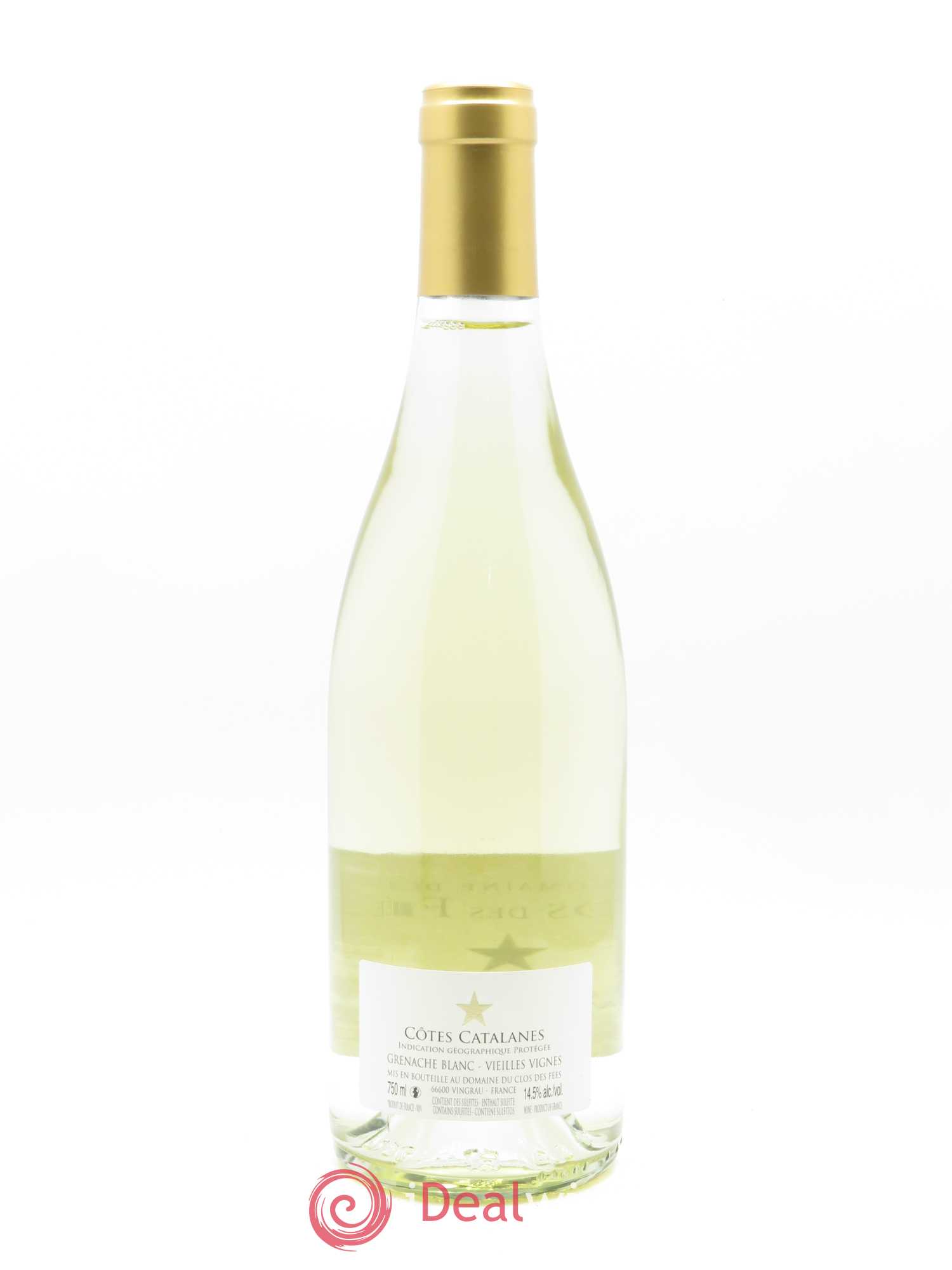 Côtes Catalanes Clos des Fées Vieilles vignes Hervé Bizeul 2018 - Lot de 1 bouteille - 1