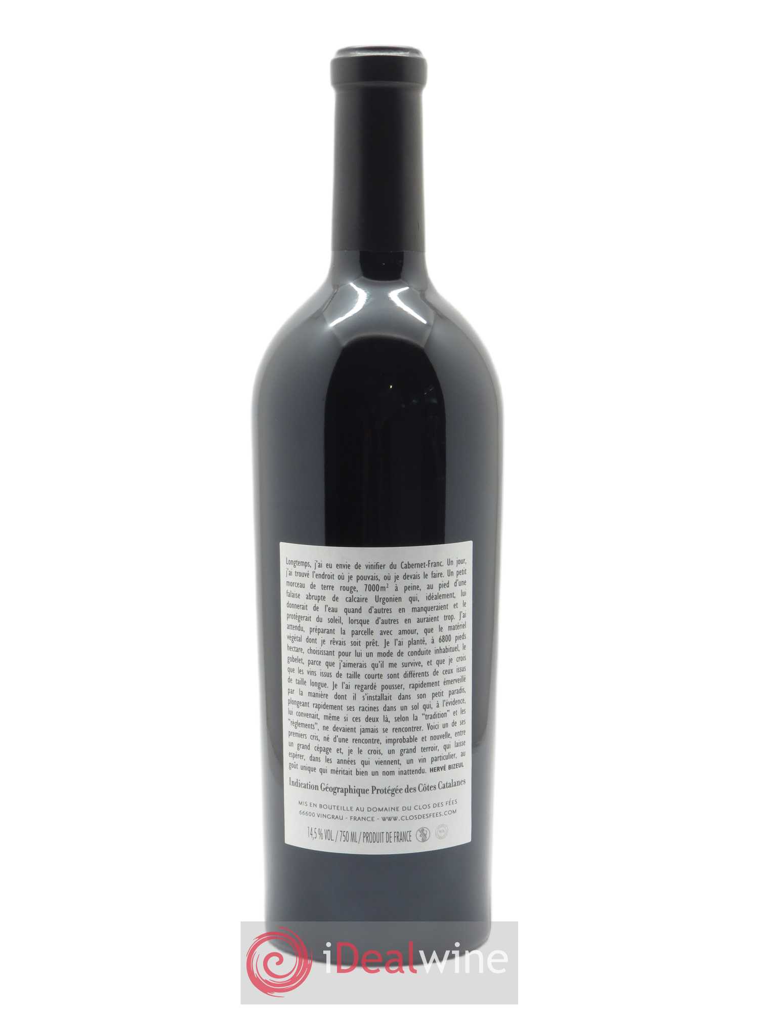 IGP Côtes Catalanes (anciennement IGP Pyrénées Orientales) Clos des Fées Un faune avec son Fifre Hervé Bizeul 2017 - Lot of 1 bottle - 1