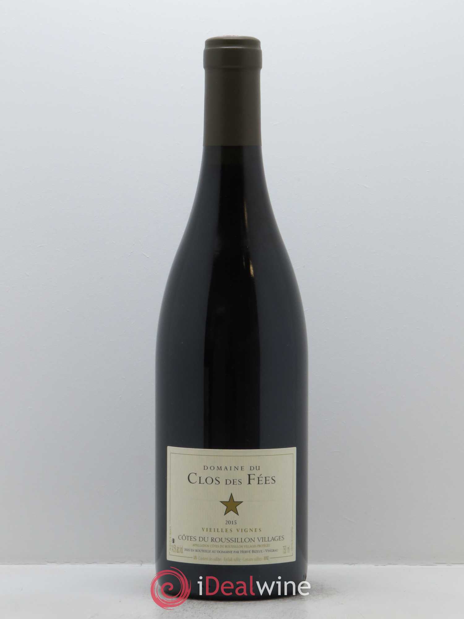 Côtes du Roussillon Villages Clos des Fées La Petite Sibérie Hervé Bizeul 2012 - Lot de 1 bouteille - 0