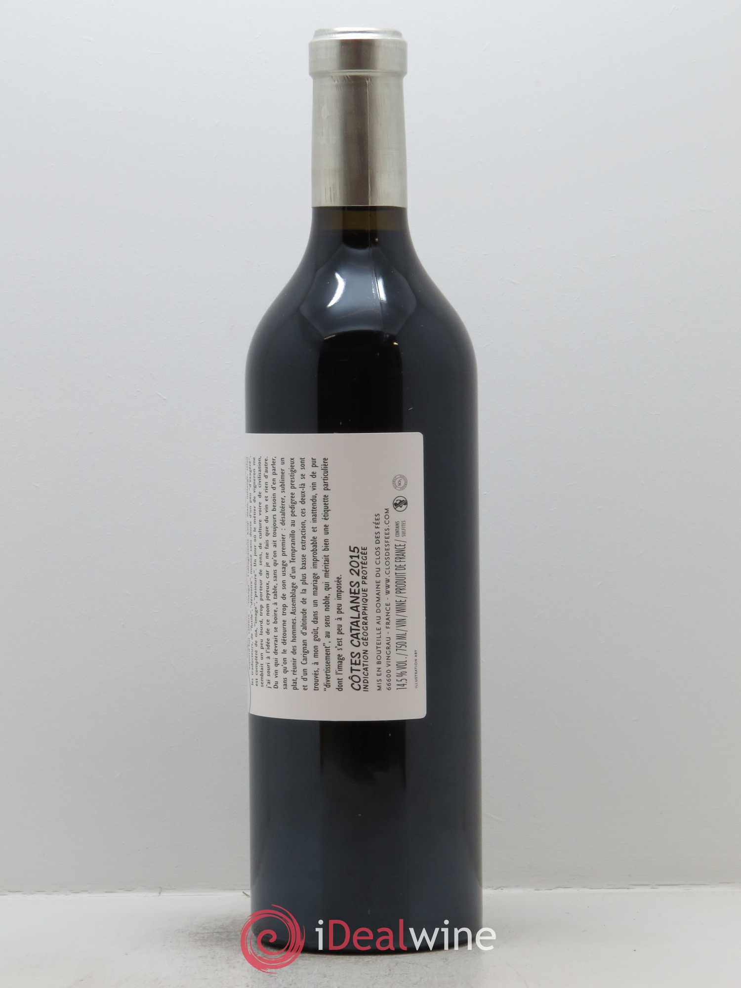 Côtes Catalanes Clos des Fées Images dérisoires Hervé Bizeul 2015 - Lot de 1 bouteille - 1