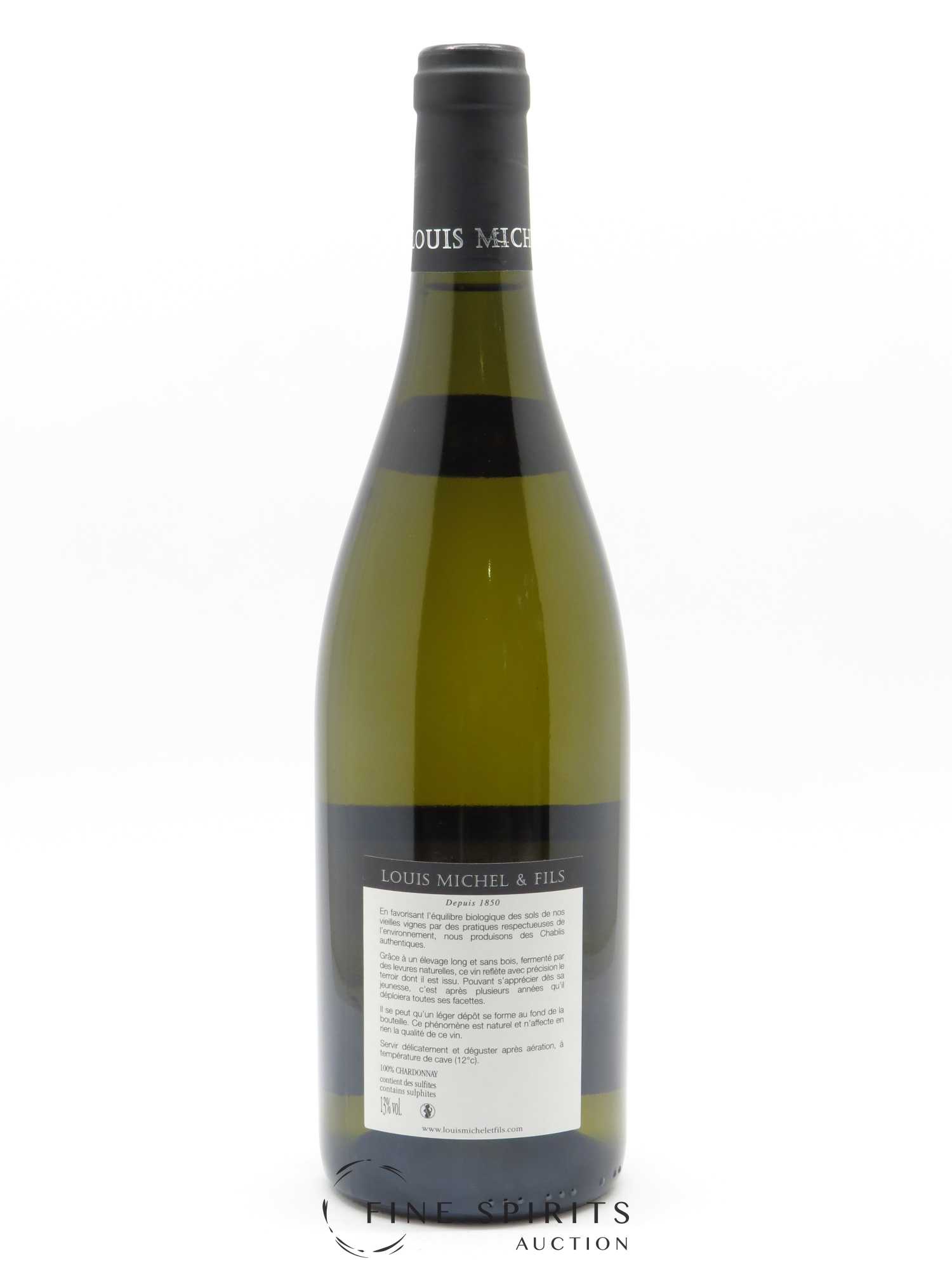 Chablis 1er Cru Butteaux Vieilles vignes Louis Michel et Fils 2017 - Lot de 1 bouteille - 1