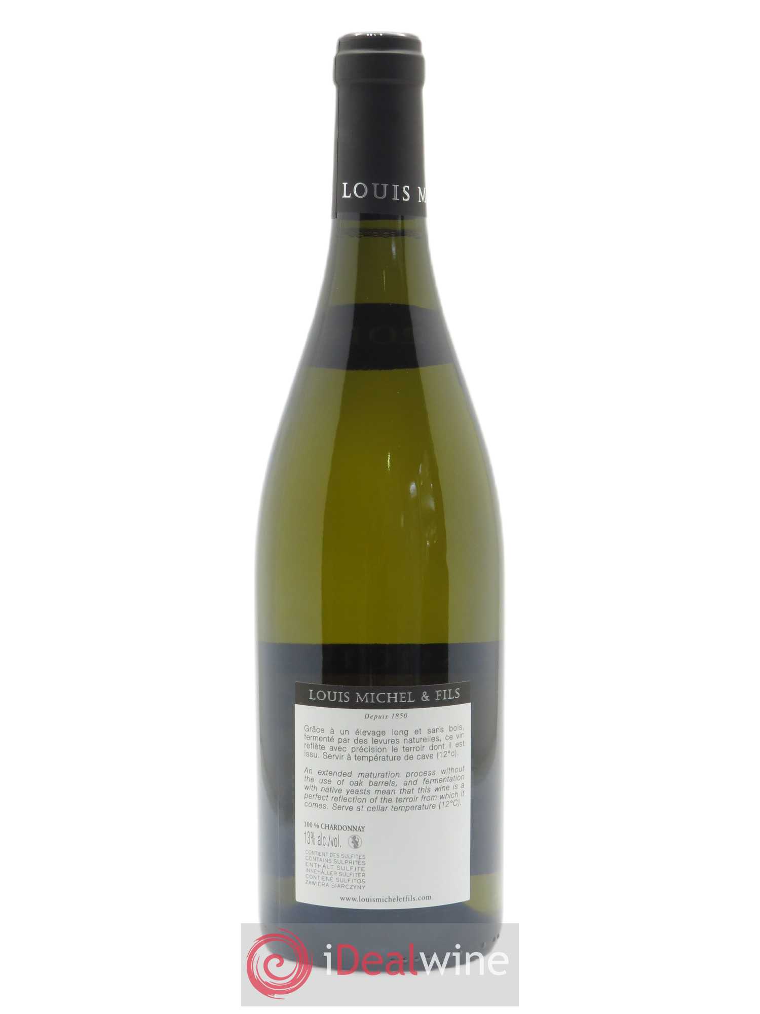 Chablis Louis Michel et Fils 2019 - Lot de 1 bouteille - 1