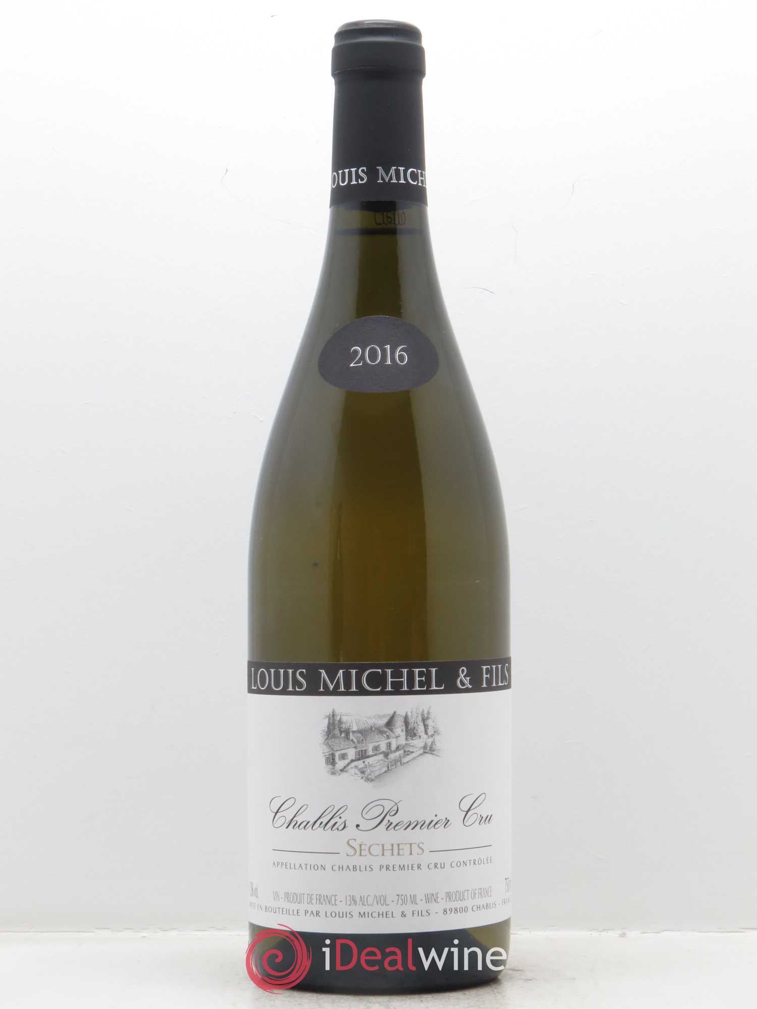 Chablis 1er Cru Séchets Louis Michel et Fils 2016 - Lot de 1 bouteille - 0