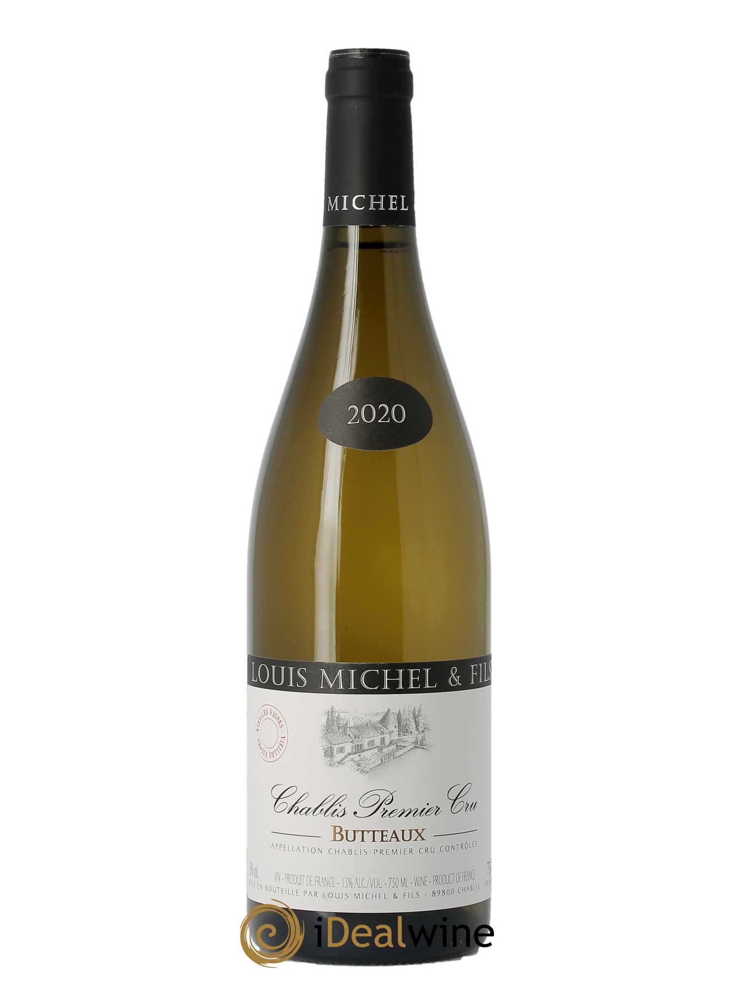 Chablis 1er Cru Butteaux Vieilles vignes Louis Michel et Fils 2020 - Lot of 1 bottle - 0