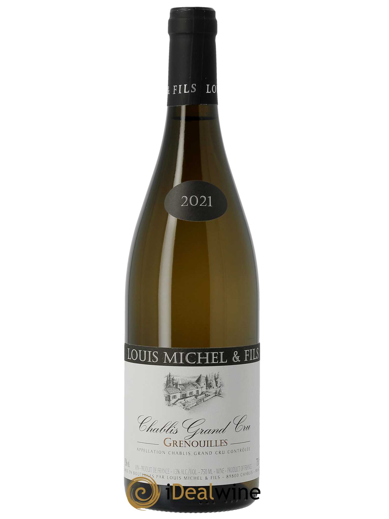 Chablis Grand Cru Grenouilles Louis Michel et Fils 2021 - Lot of 1 bottle - 0